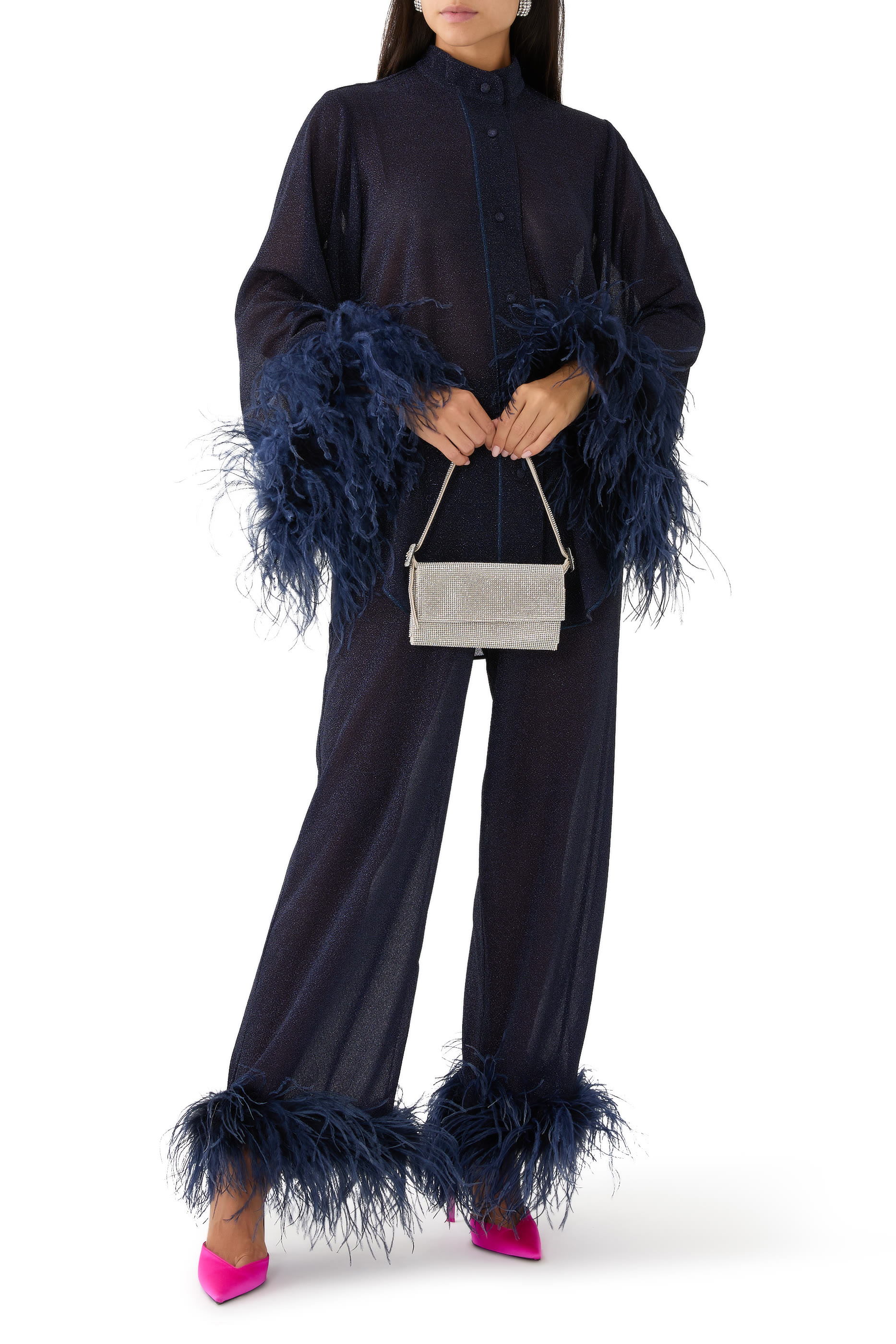 Lumiere Plumage Long Shirt