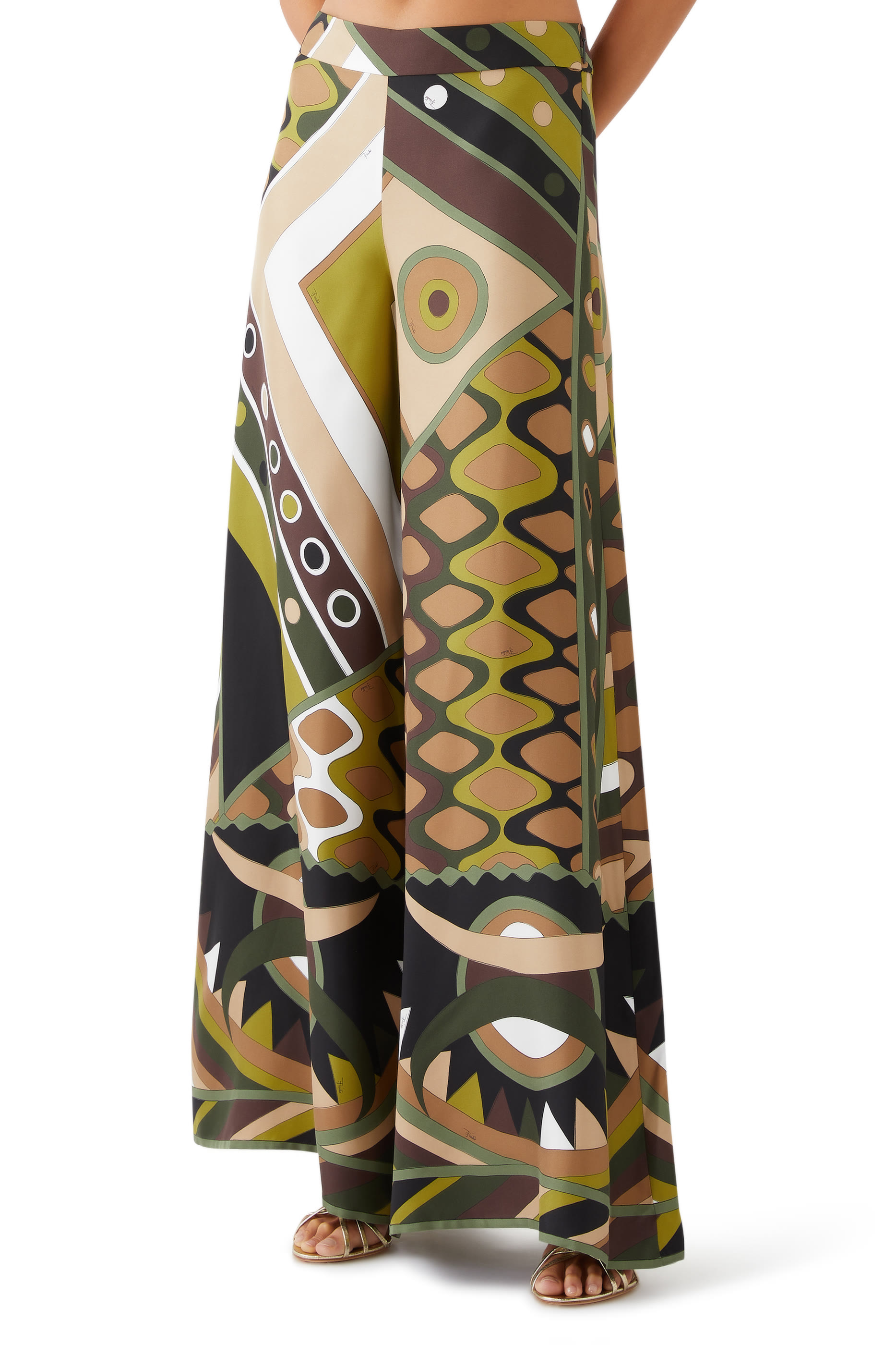 Vivara-Print Trousers