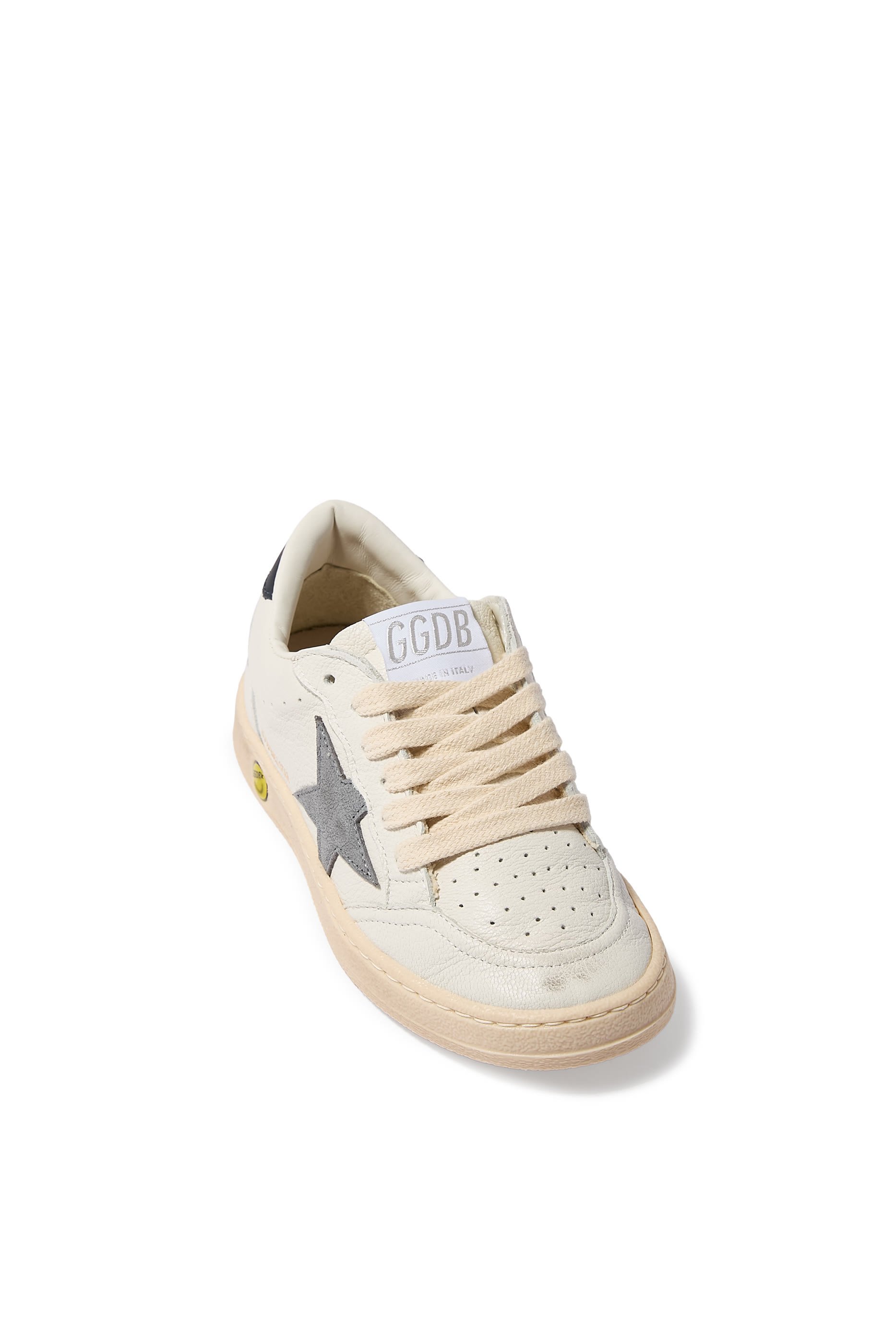 Kids Ball Star Leather Sneakers