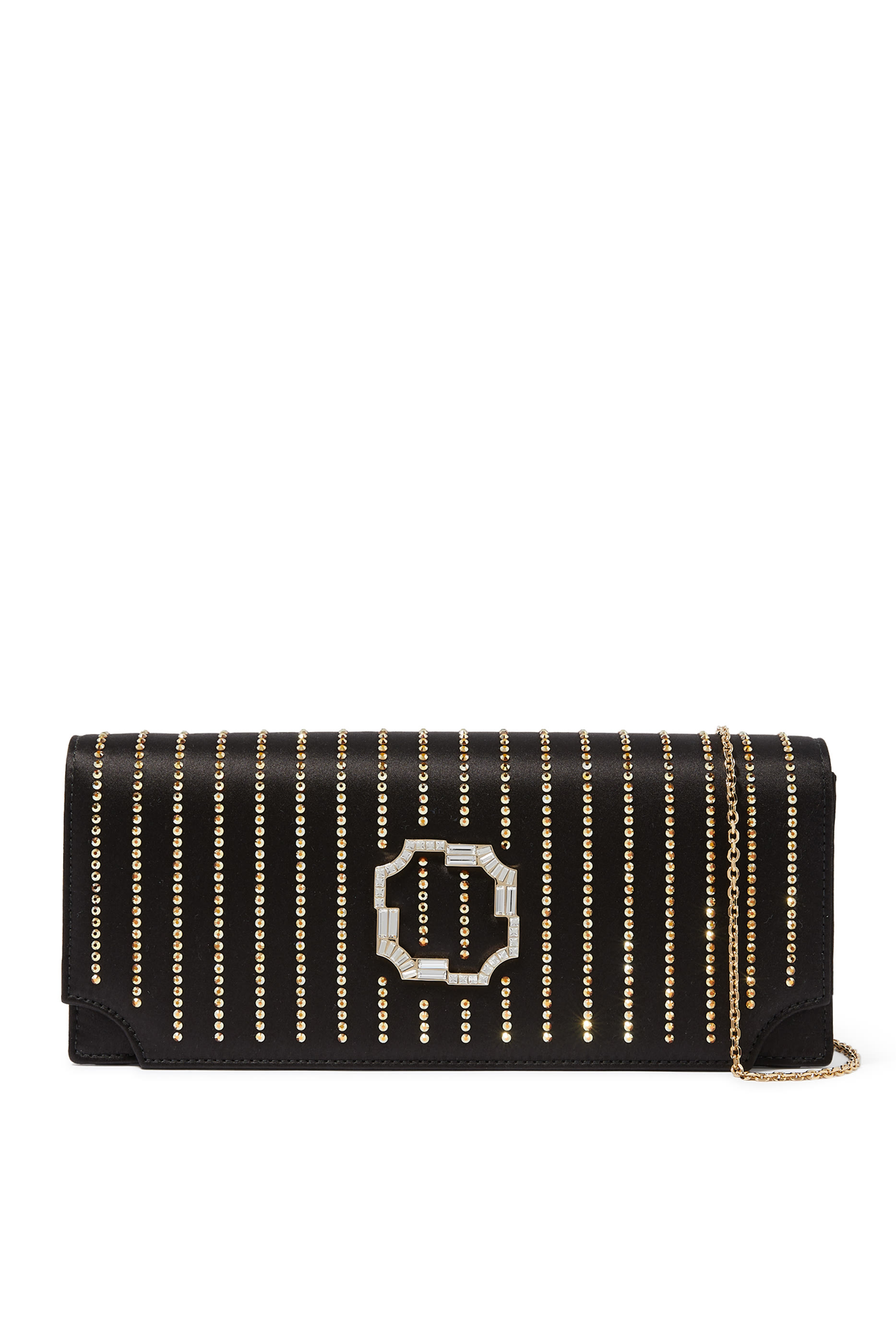 Vivien Satin Clutch Bag