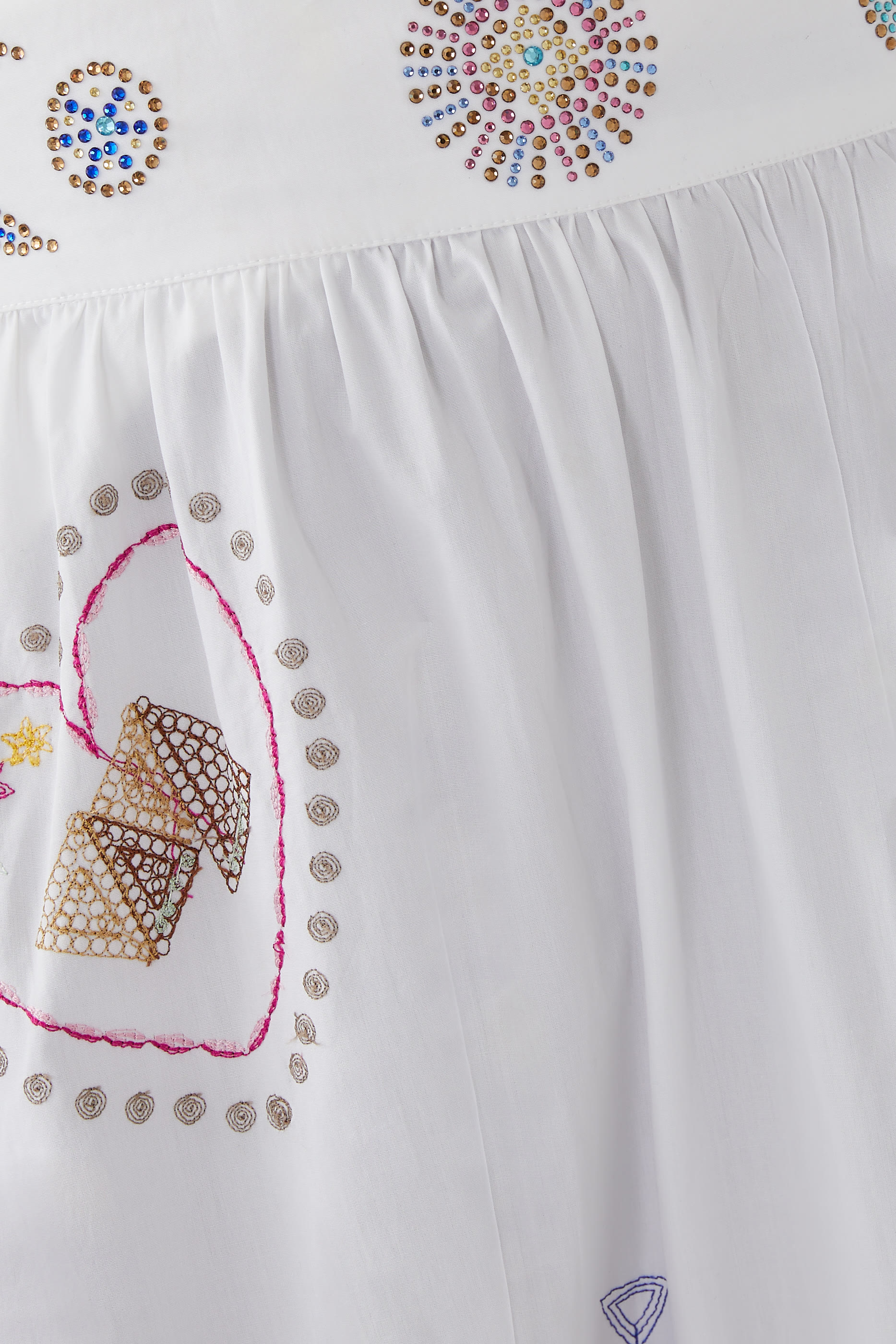 High Waisted Tiered Skirt