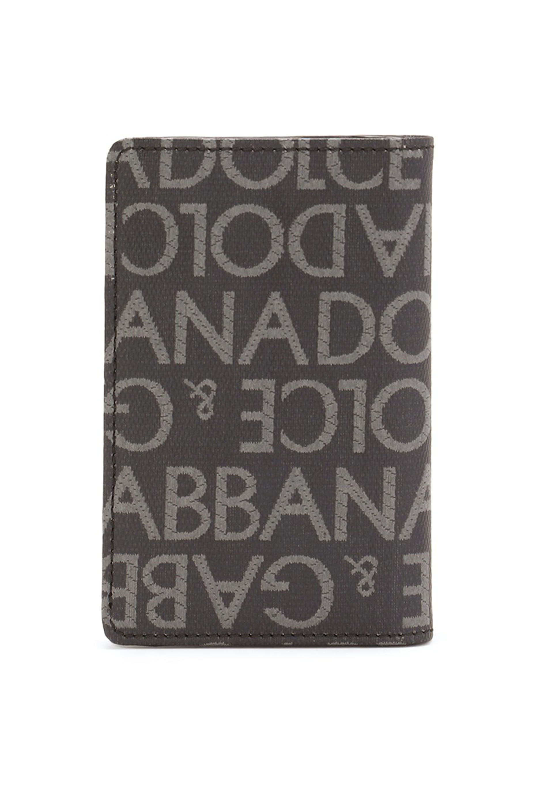 Coated Jacquard Bifold Card Holder