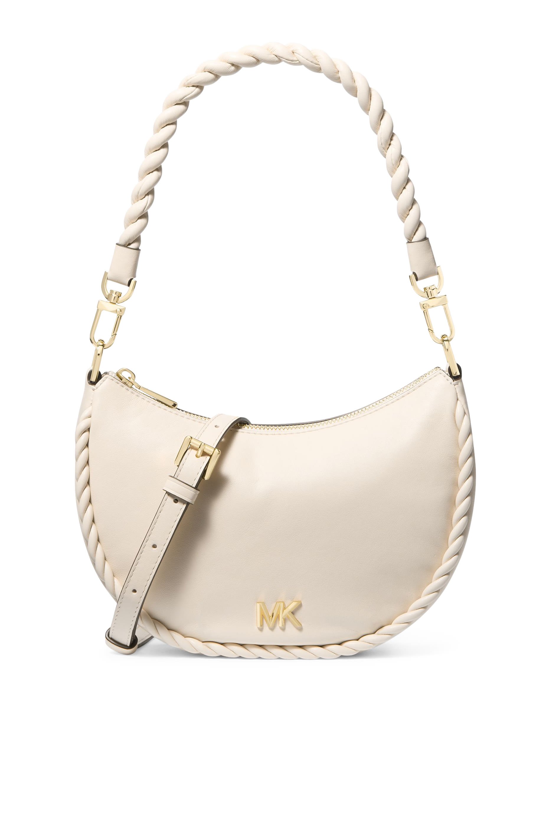 Kyla Small Leather Convertible Pochette Bag