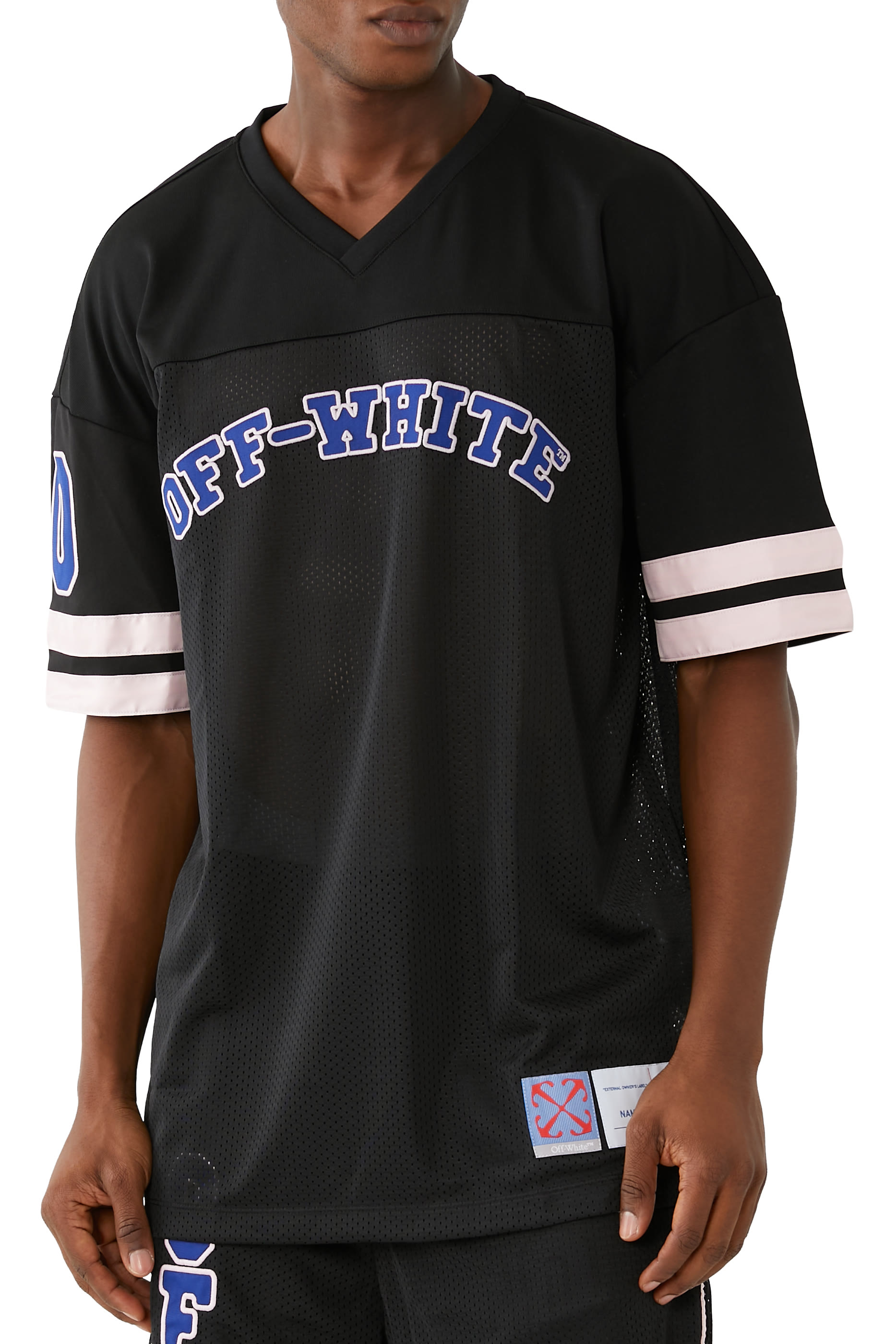 Off Football Mesh T-Shirt