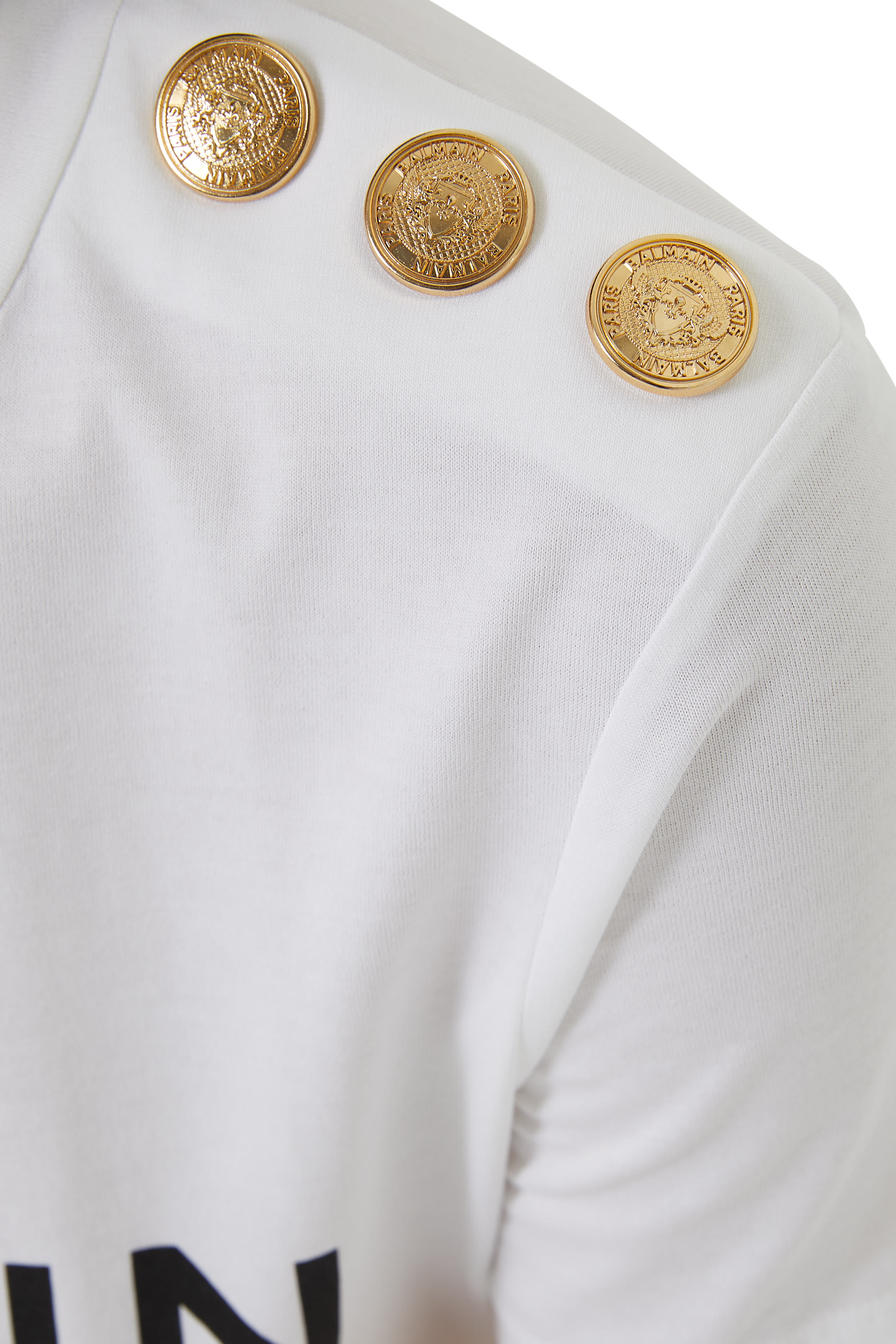 Three Button Logo T-Shirt