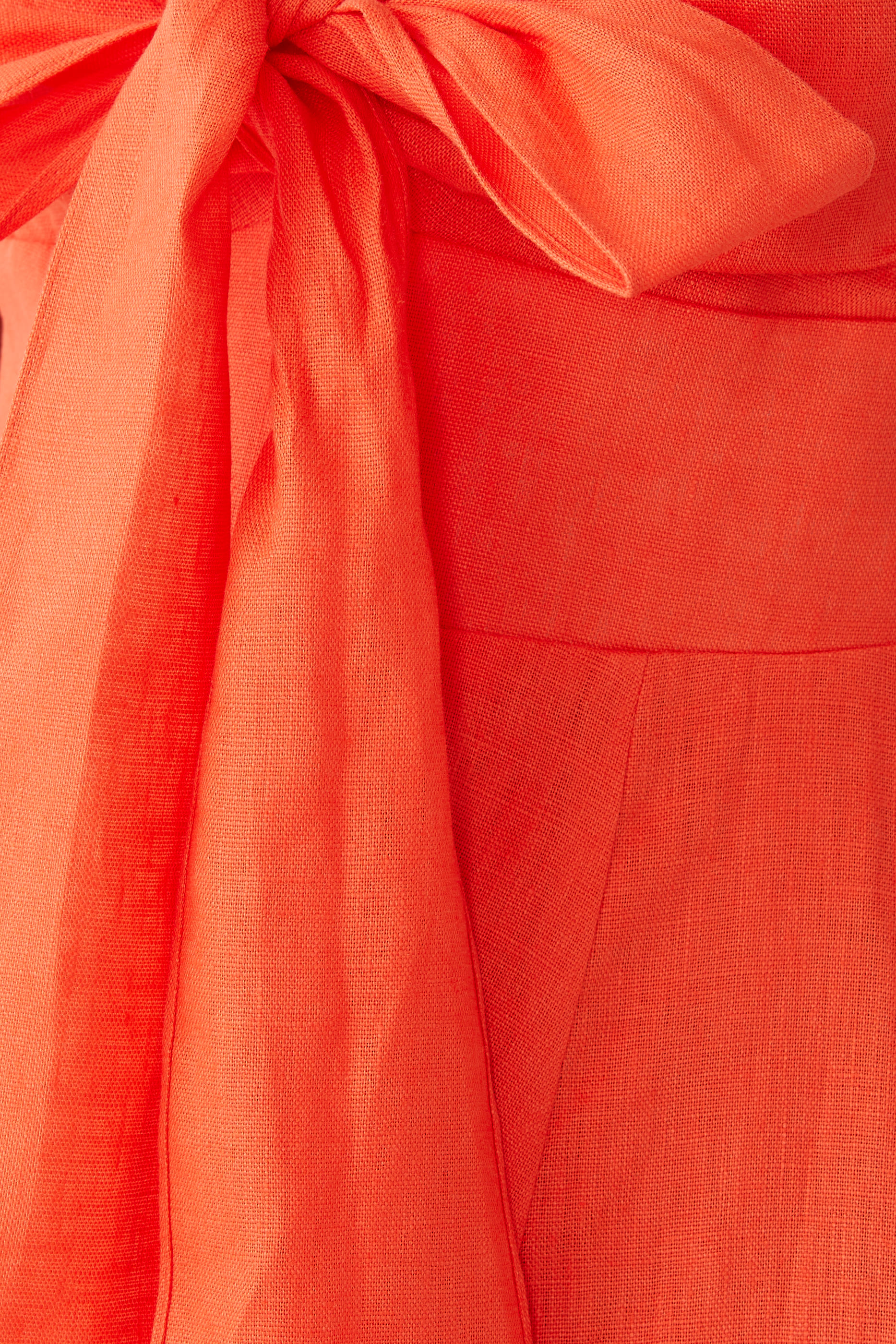 Crush Tie Front Midi Dress