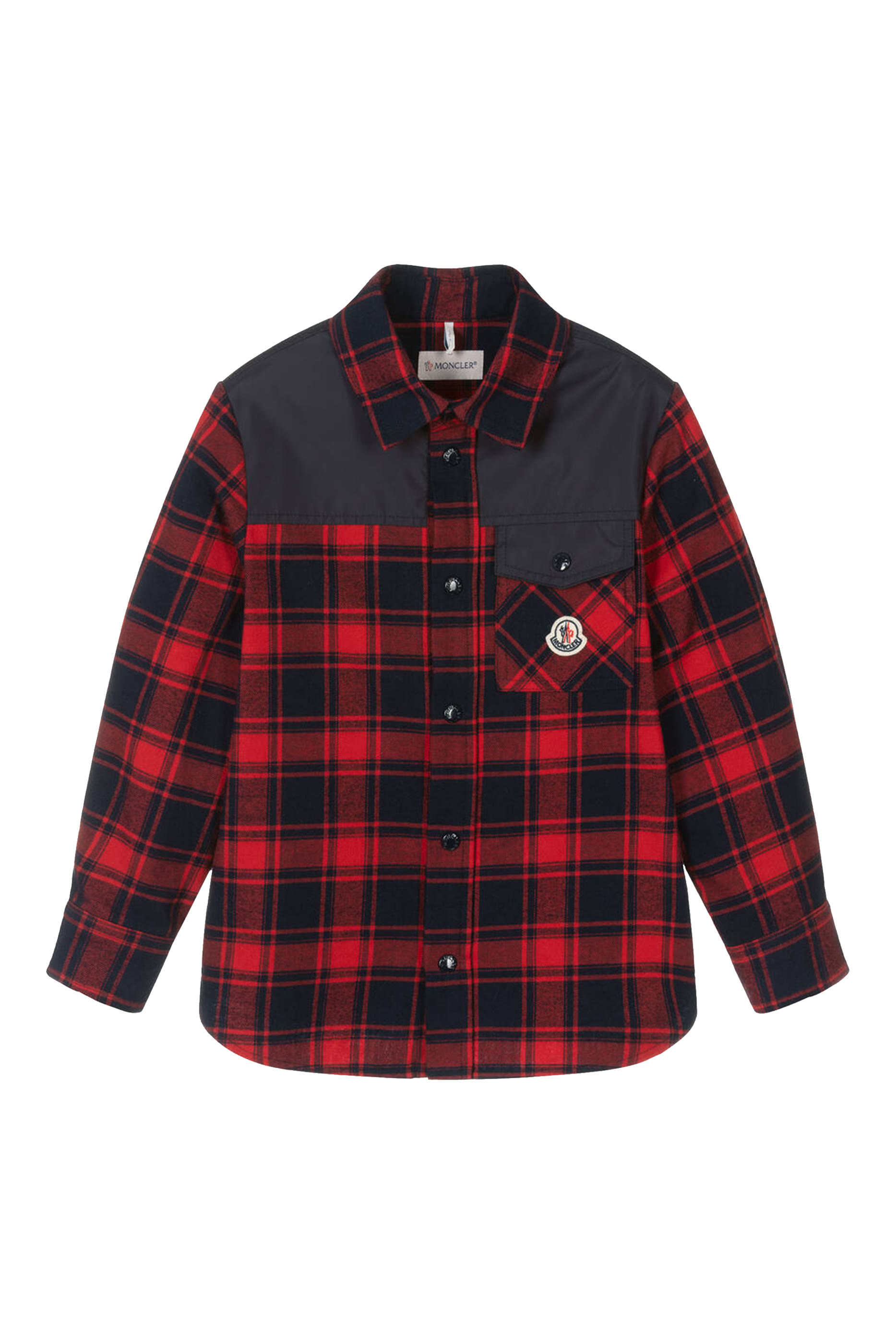 Kids Plaid Wool Shirt