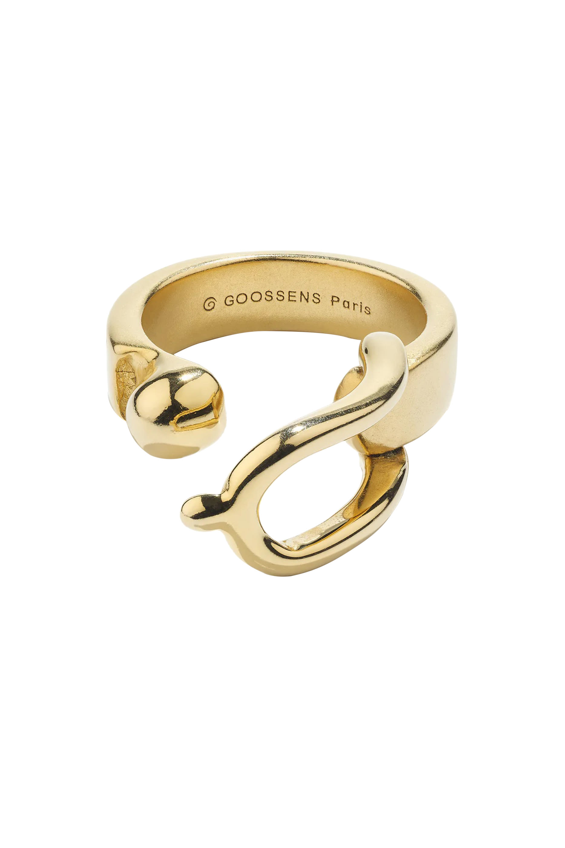 Boucle Ring, 24k Gold Plated Brass