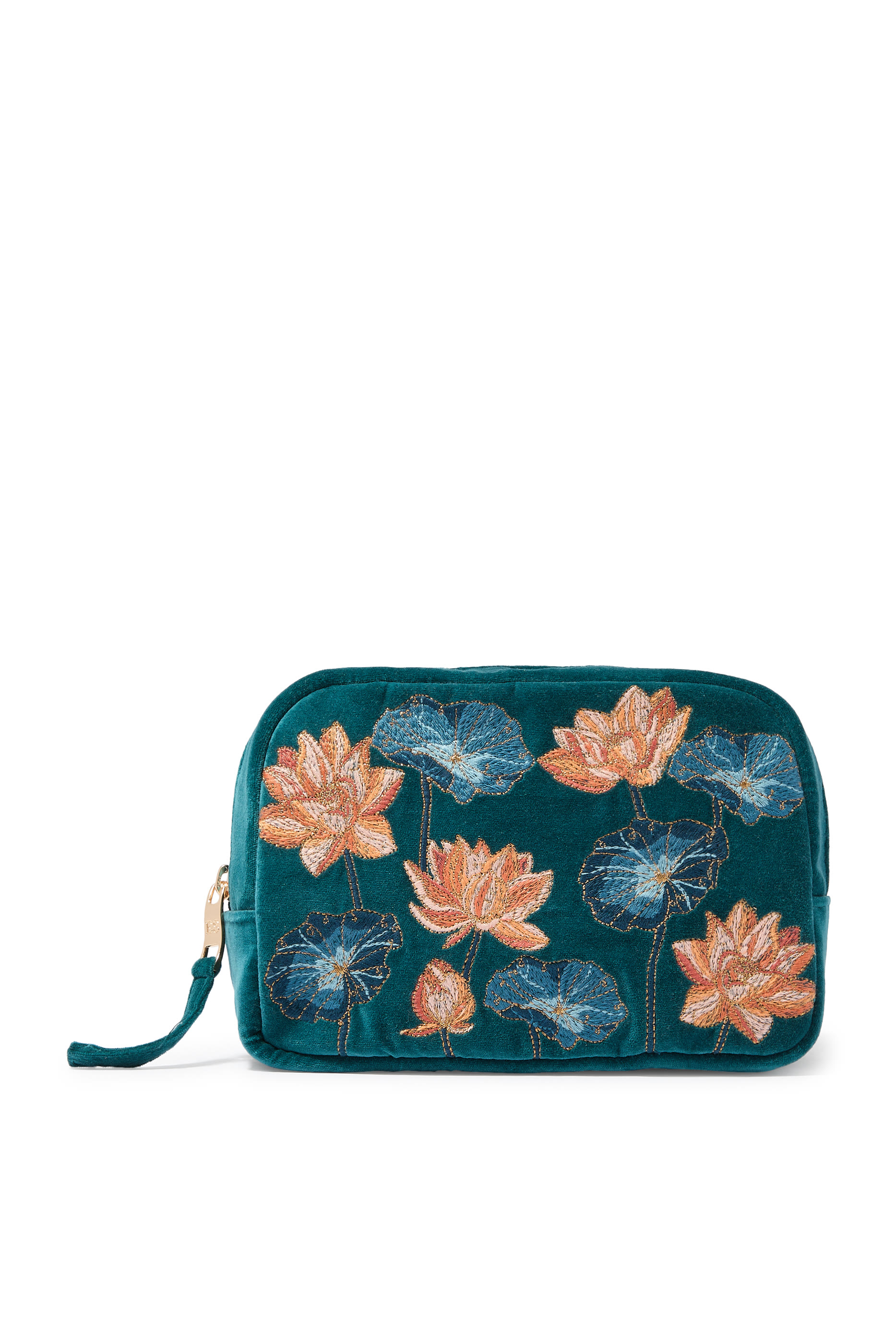 Lotus Makeup Bag