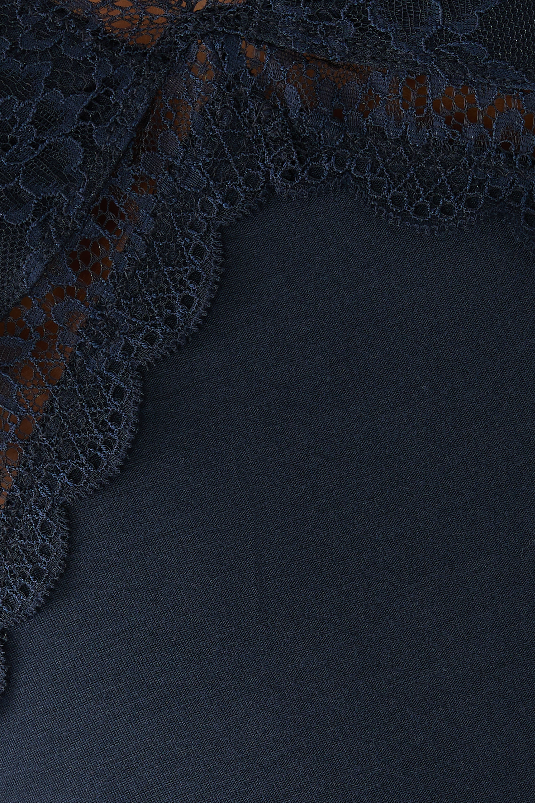 Jersey Vintage Lace Trim Cami Pyjama Set