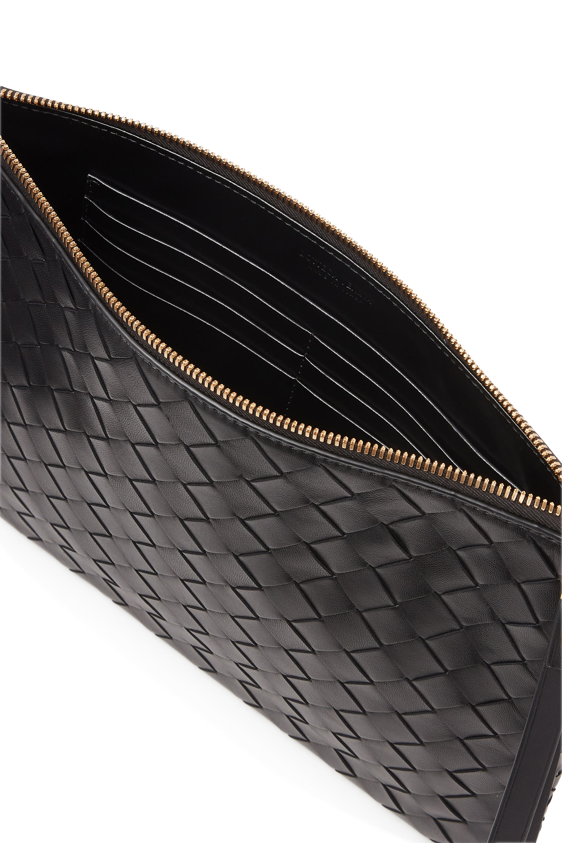 Intrecciato Medium Leather Pouch