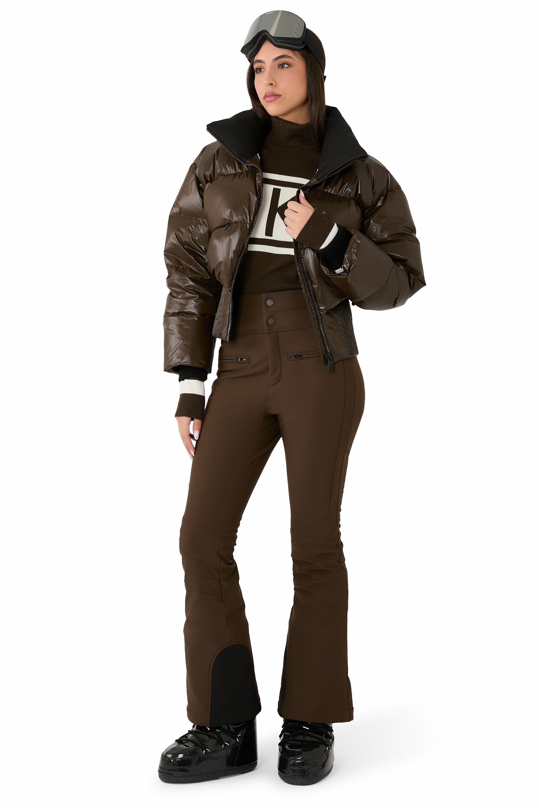  High-Waist Aurora Flare Ski Pants