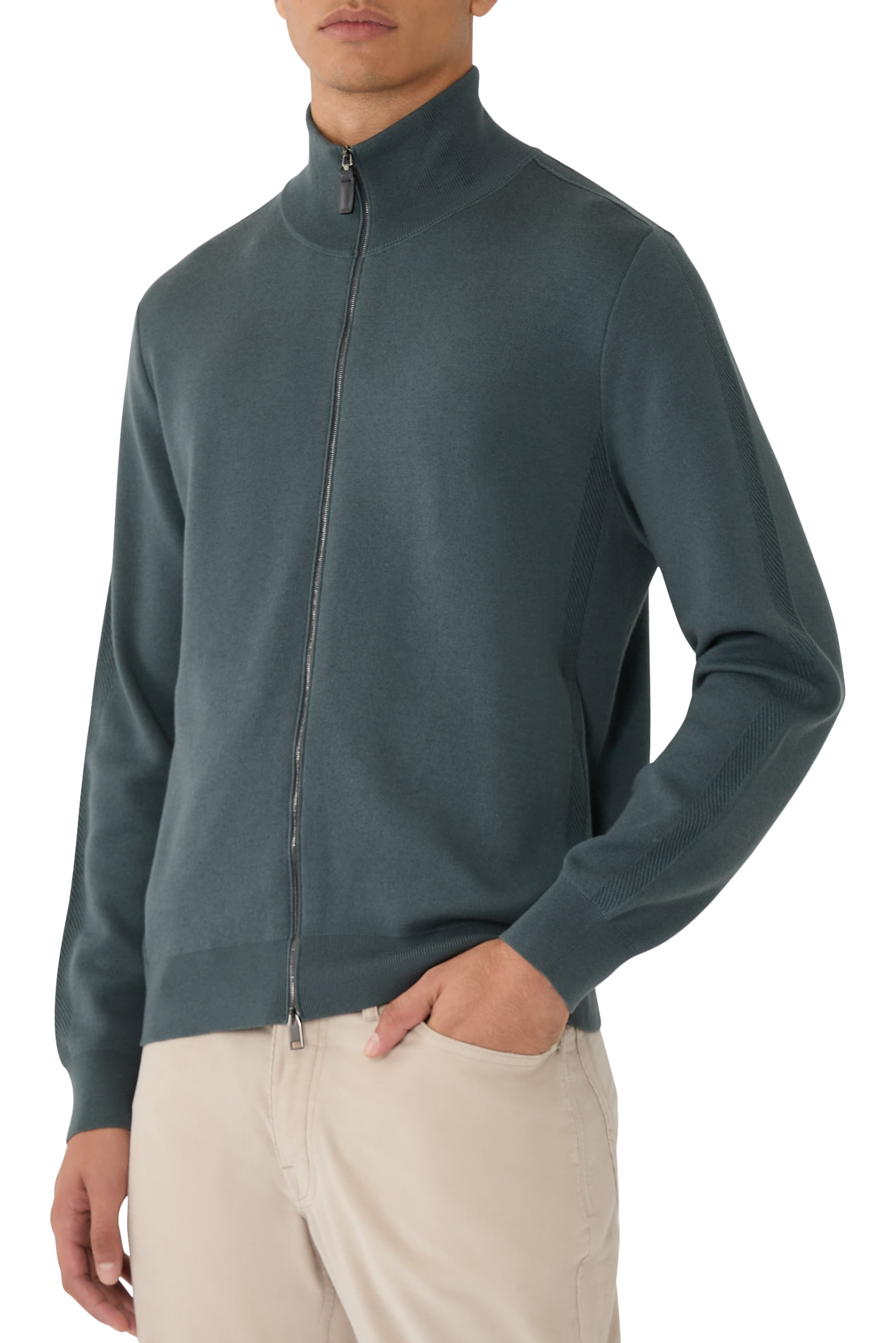 Zip-Up Blouson