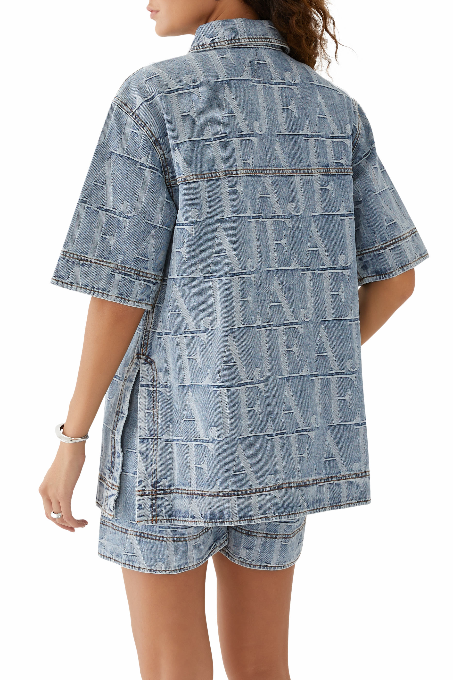 Nostalgia Jacquard Denim T-Shirt