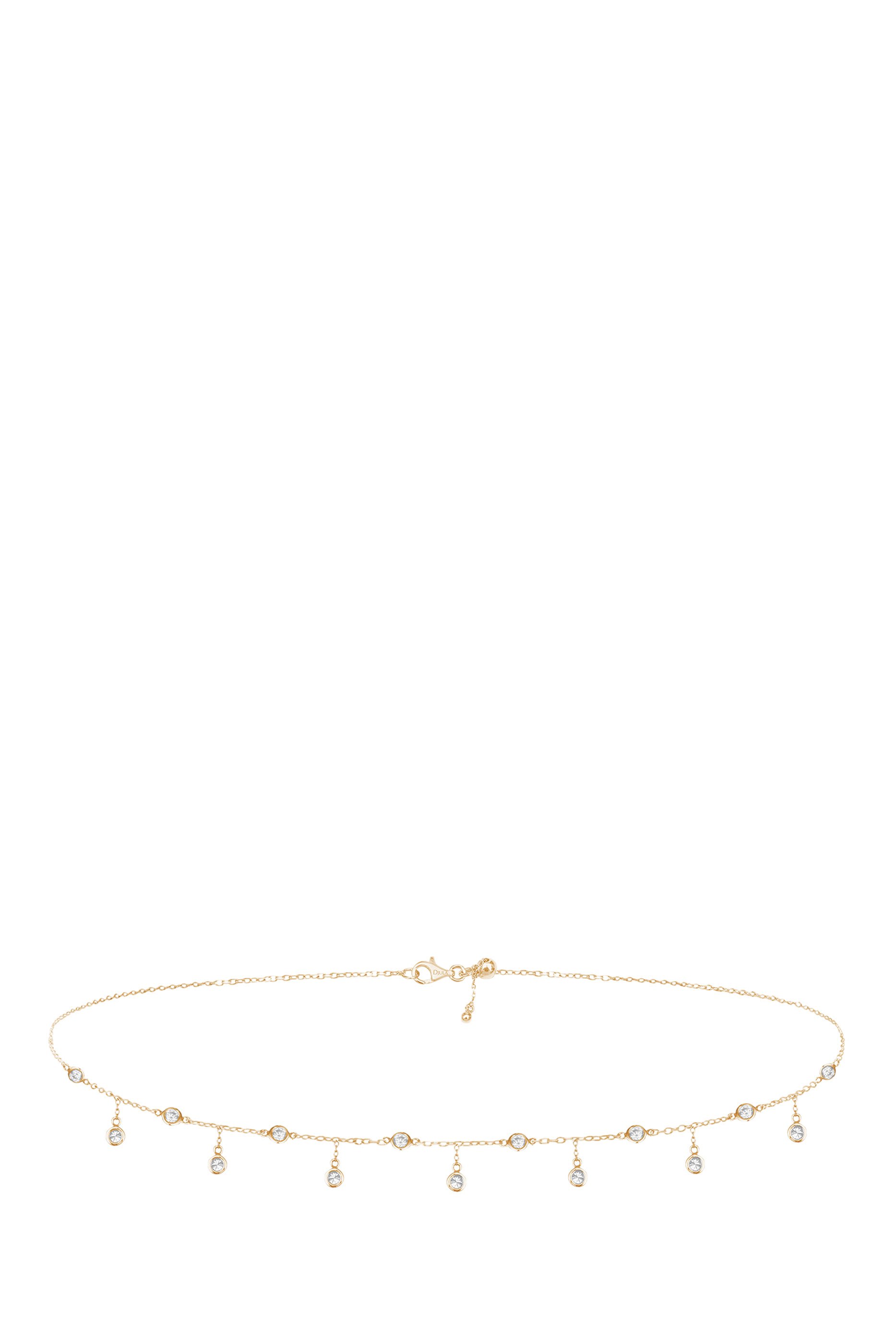 Gypsy Choker, 18K Yellow Gold & Diamonds