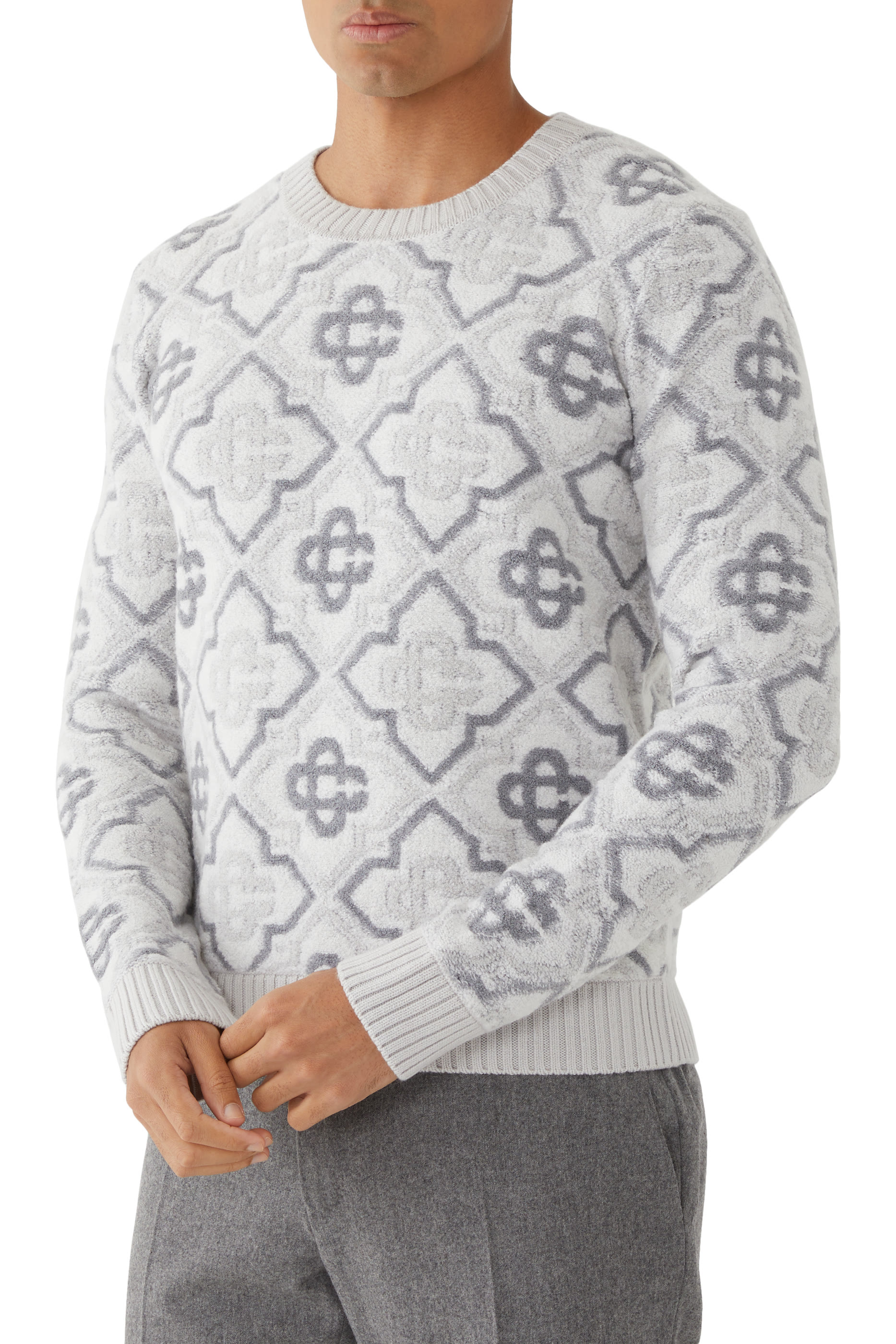 Monogram Knit Jumper