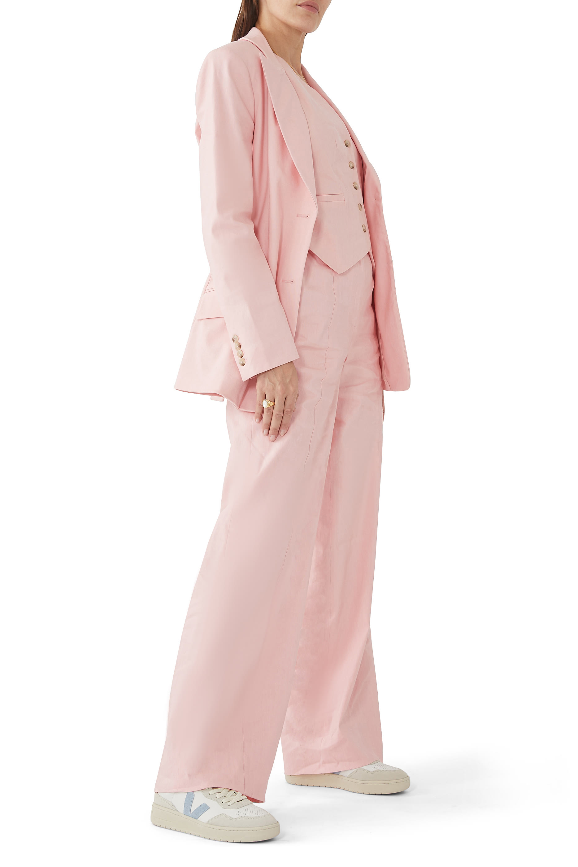 V-90 Leather Sneakers