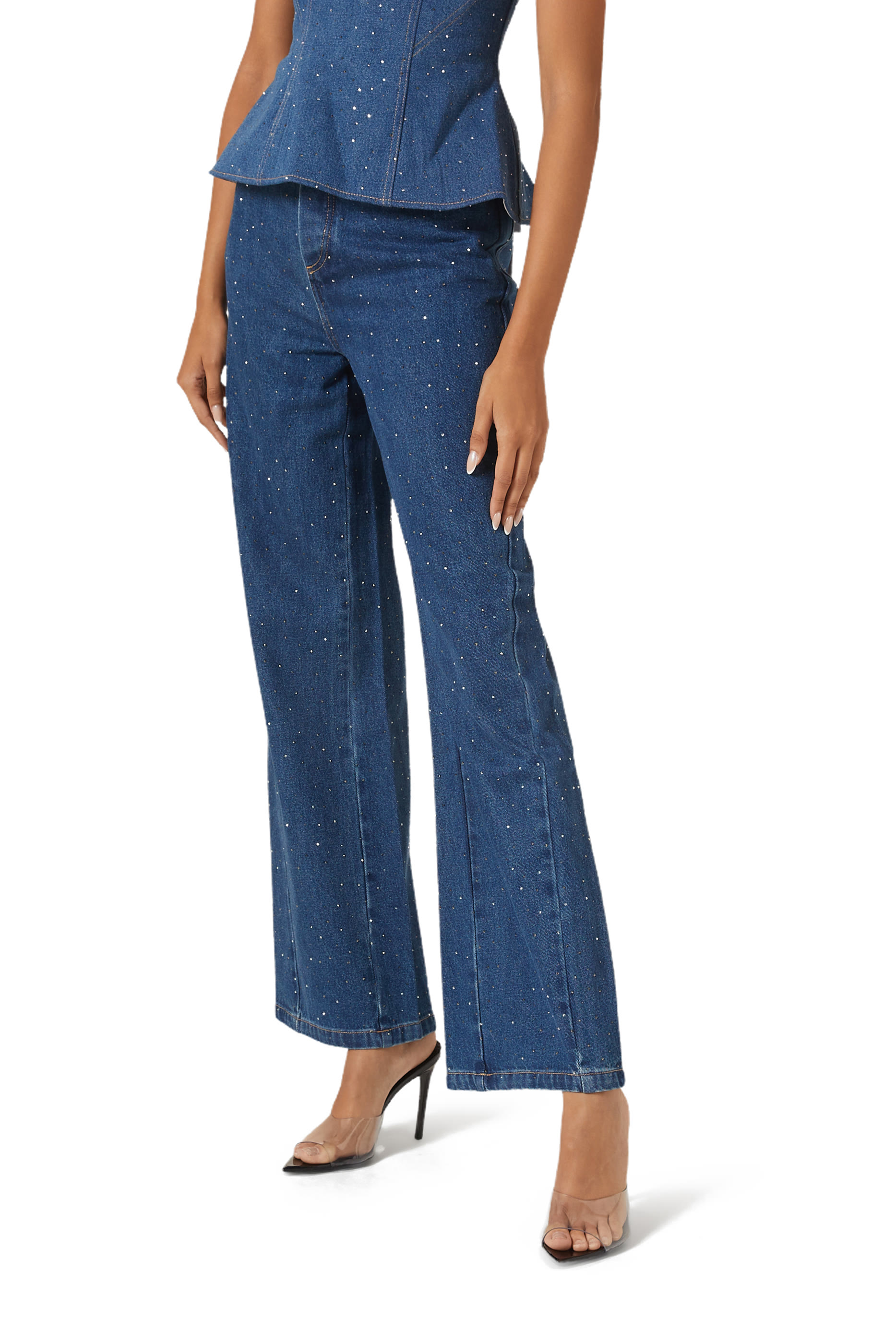 Bella 100 Pointy Toe Mules