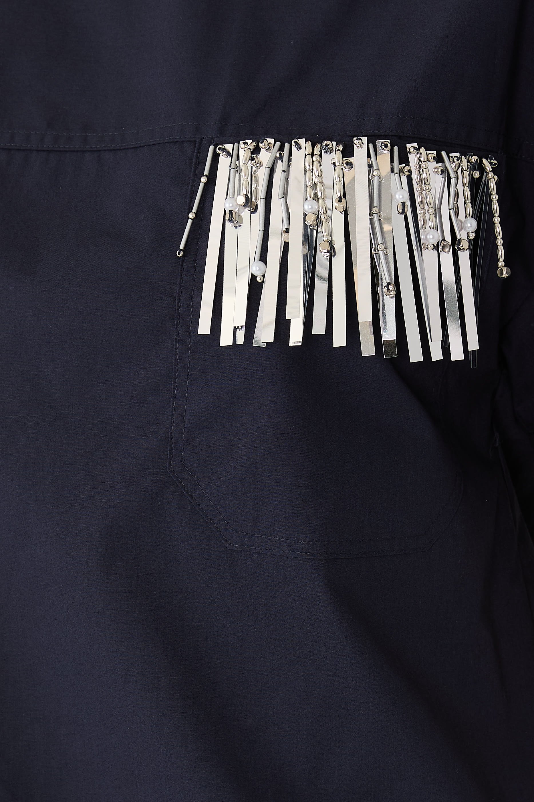 Structured Embellished Top