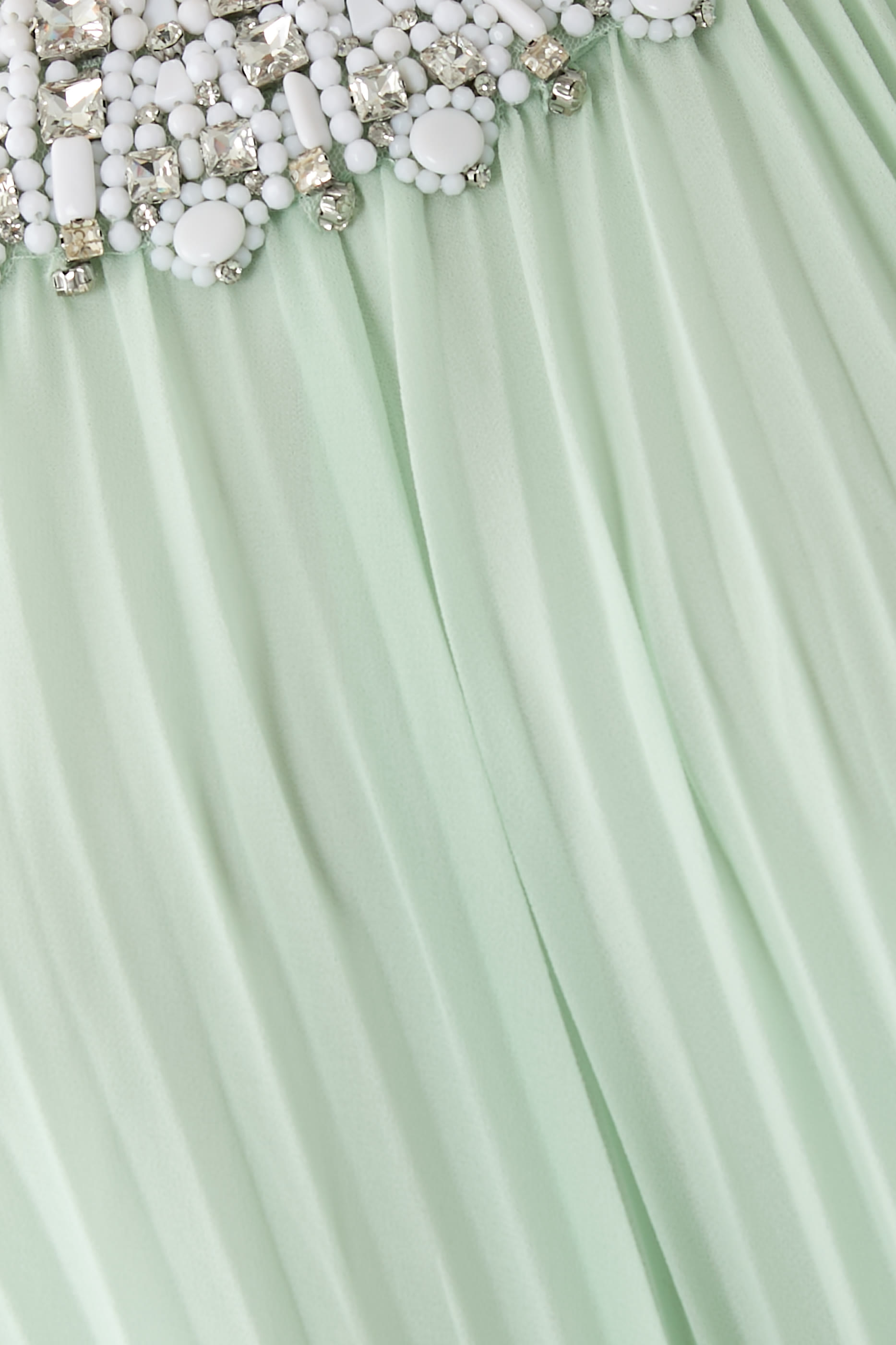 Chiffon Feather Midi Dress