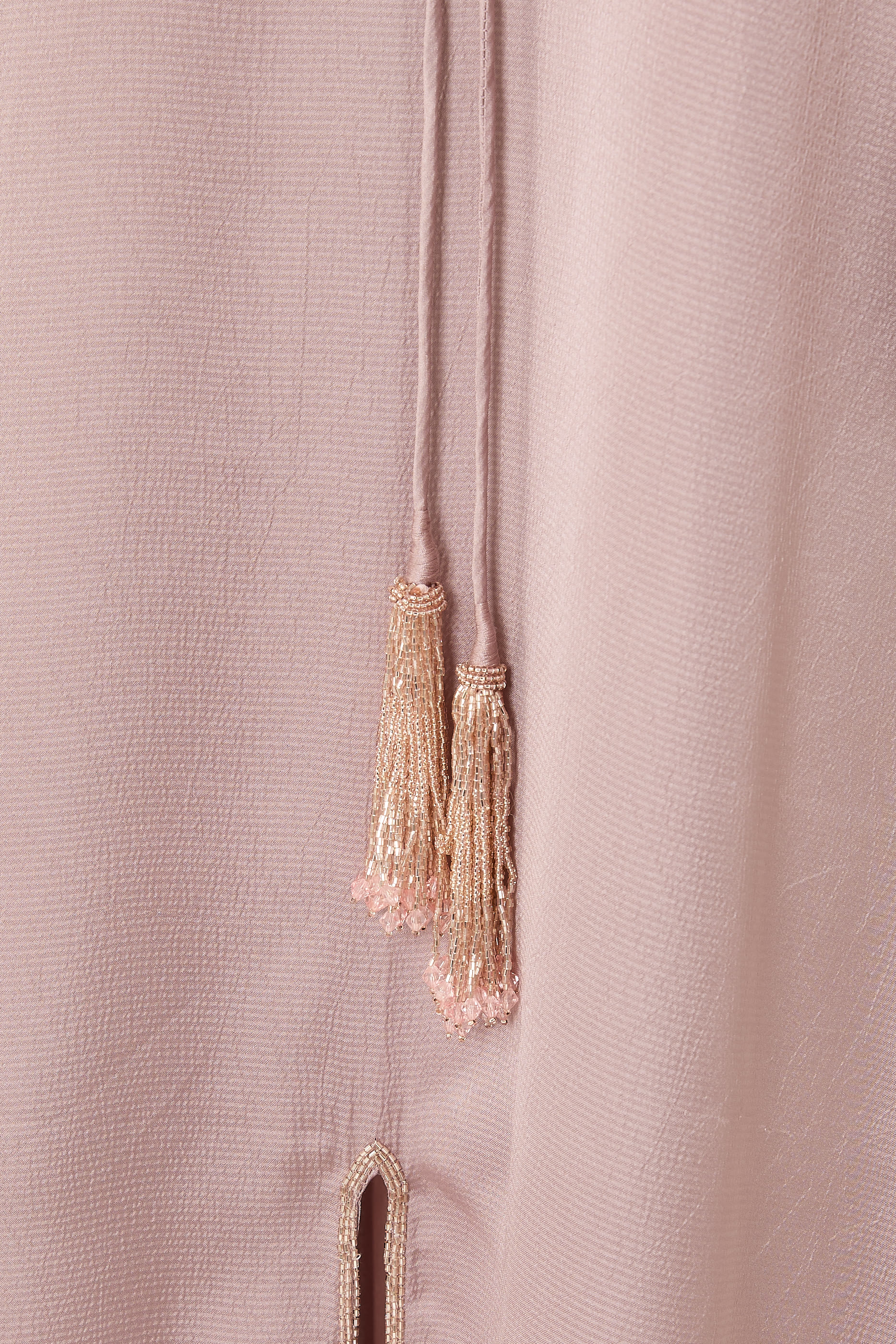 Tassel Detail Embellished Caftan
