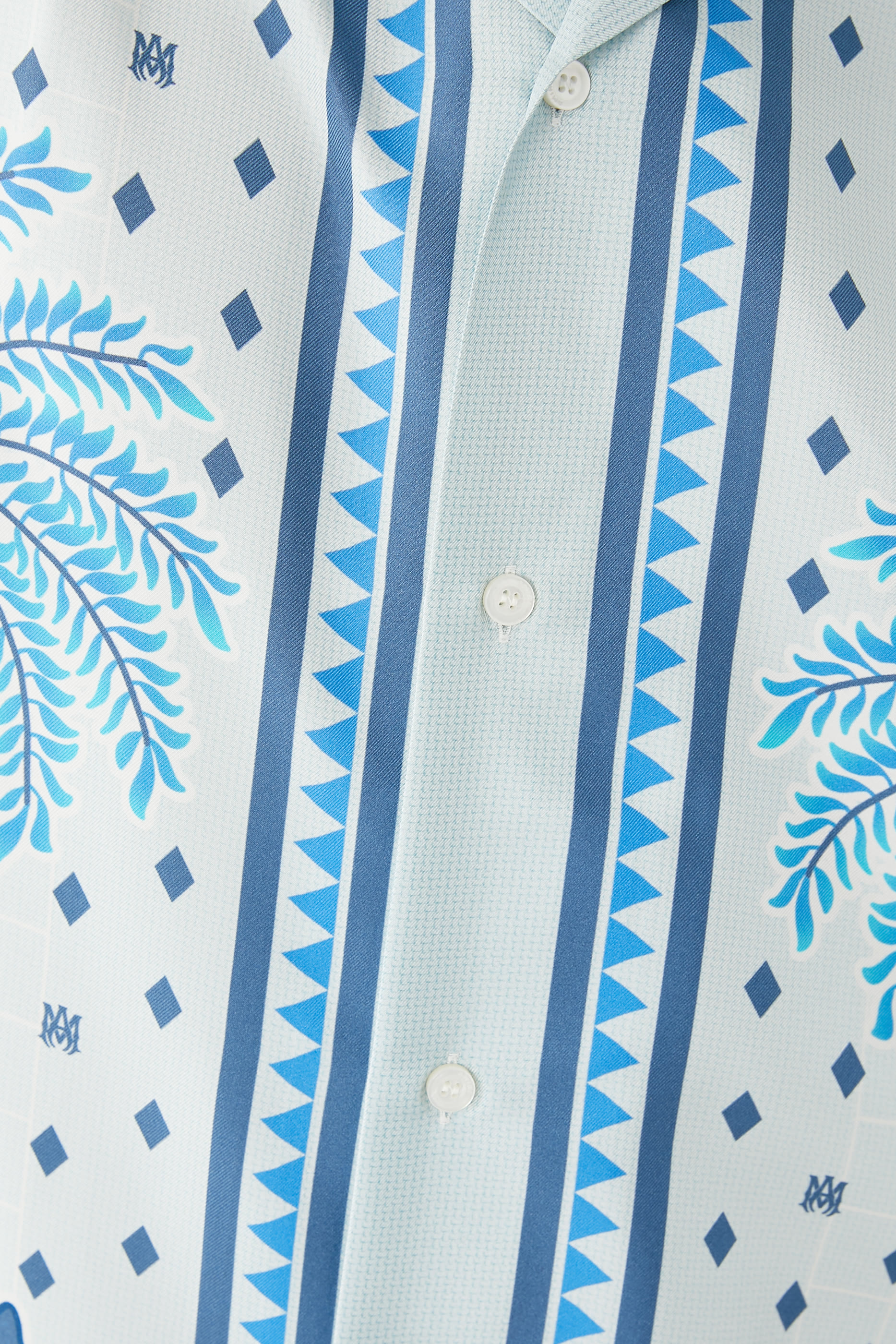 Palm Tree Silk Twill Shirt