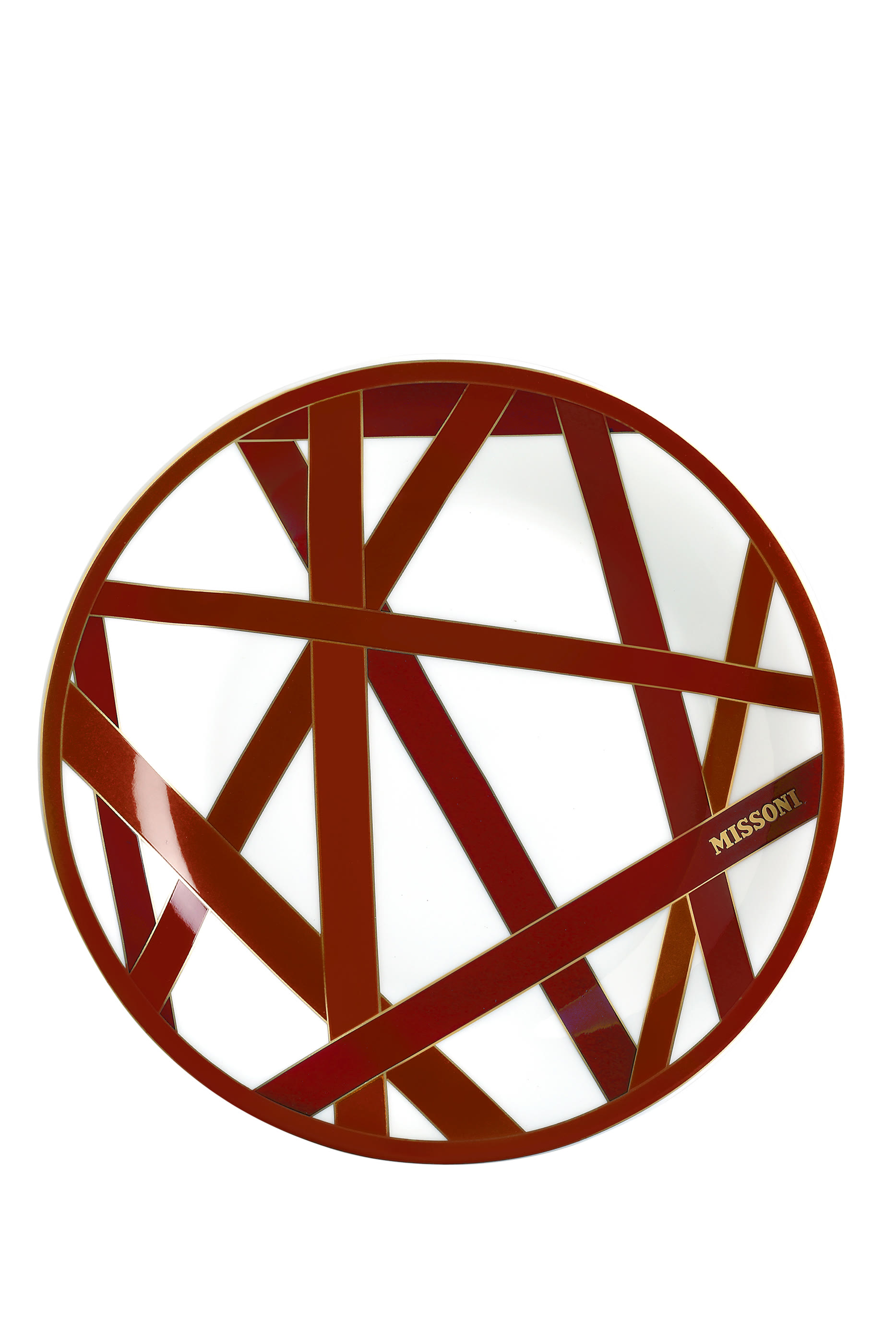 Nastri Bordeaux Bread Plate