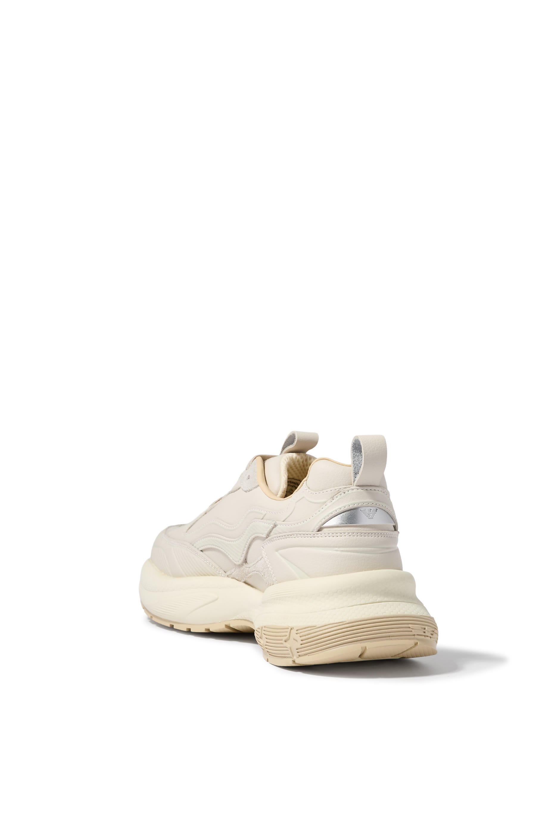 Signature Logo Leather Sneakers