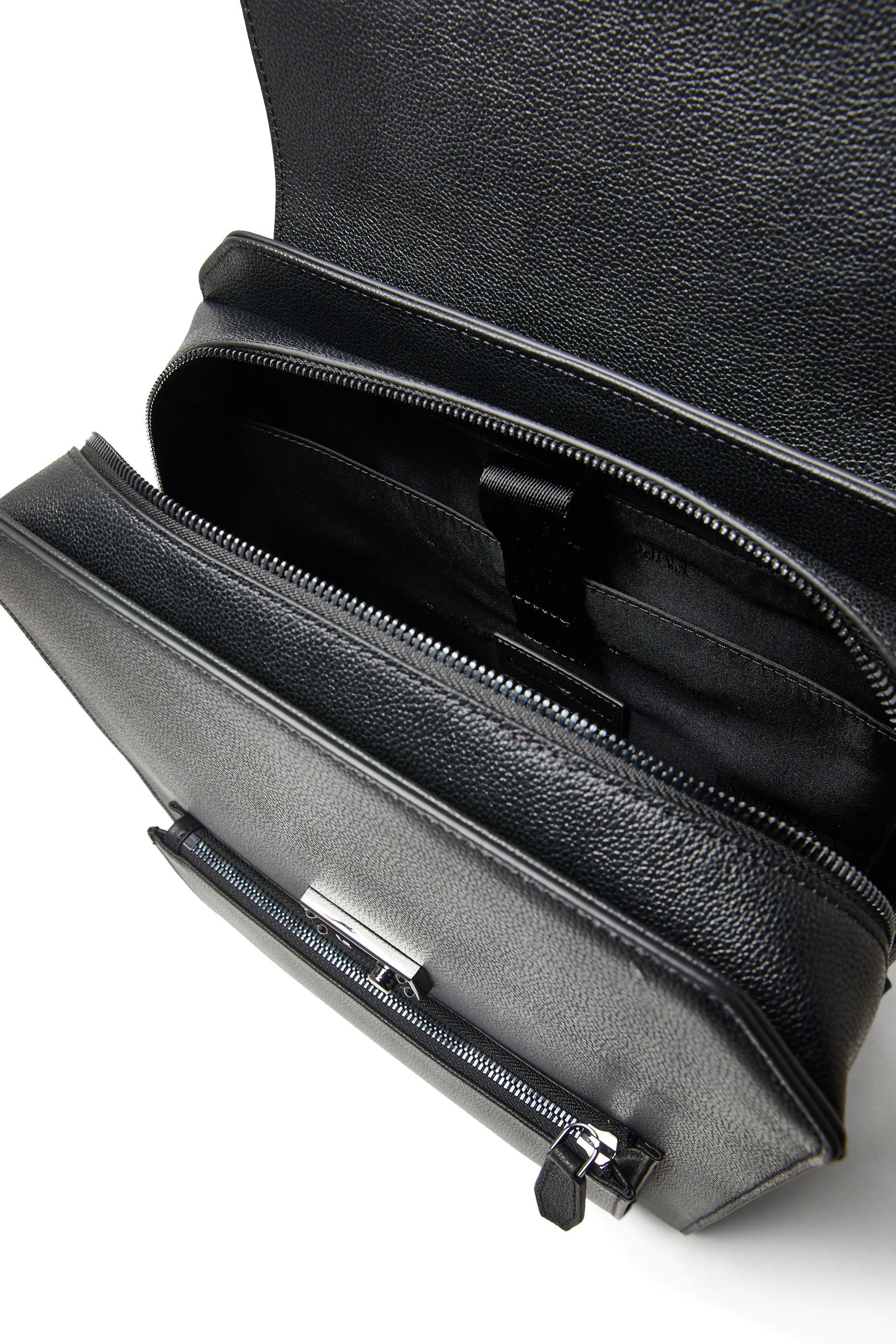 Tumbled-Leather Backpack