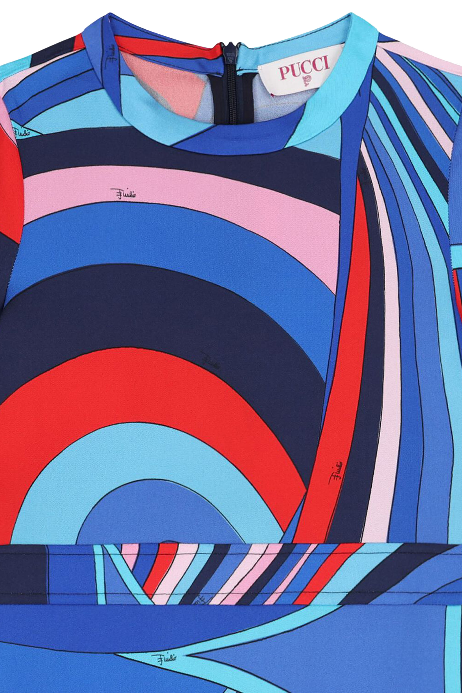 Kids Iride-Print Dress