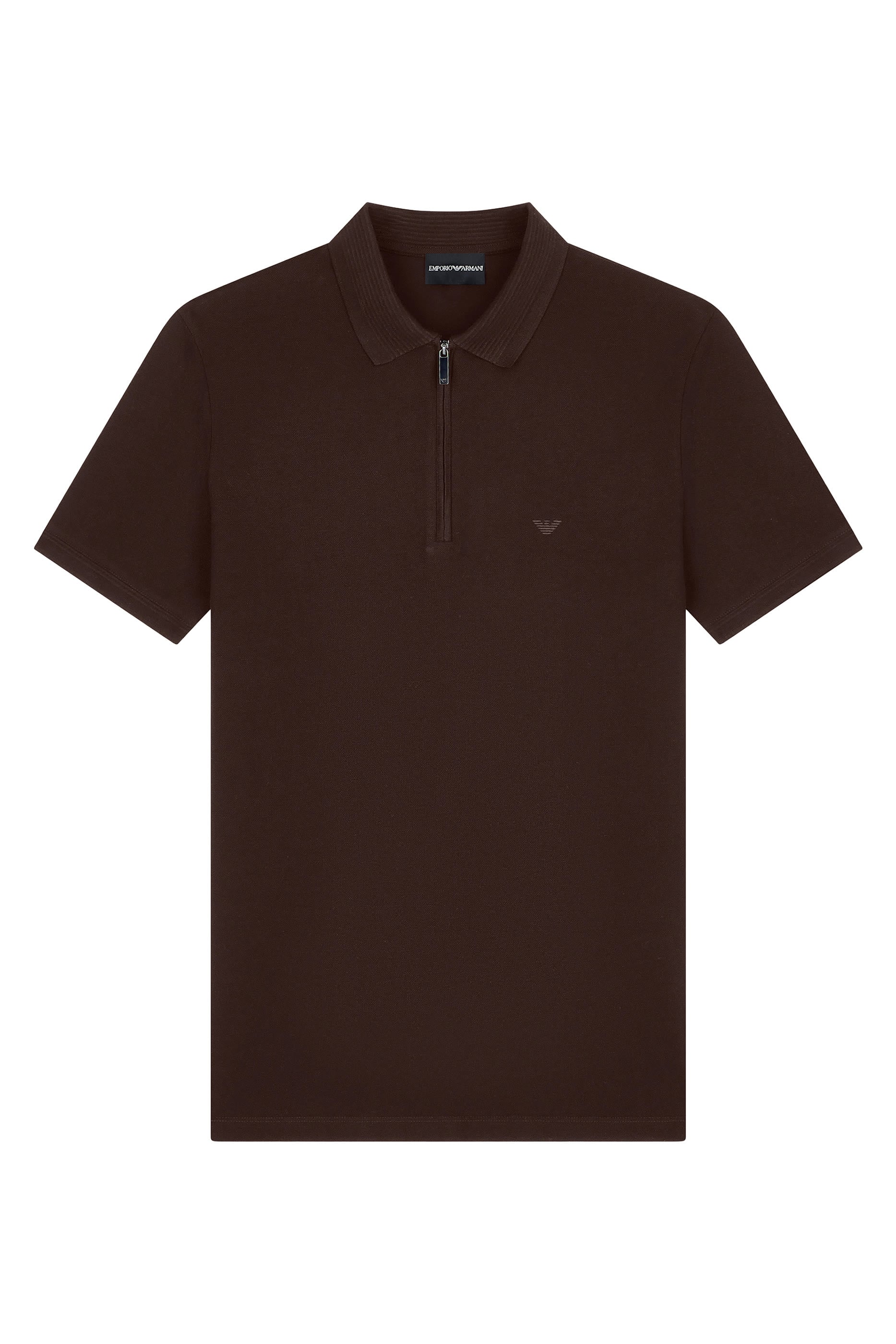 Partial Zip Polo Shirt