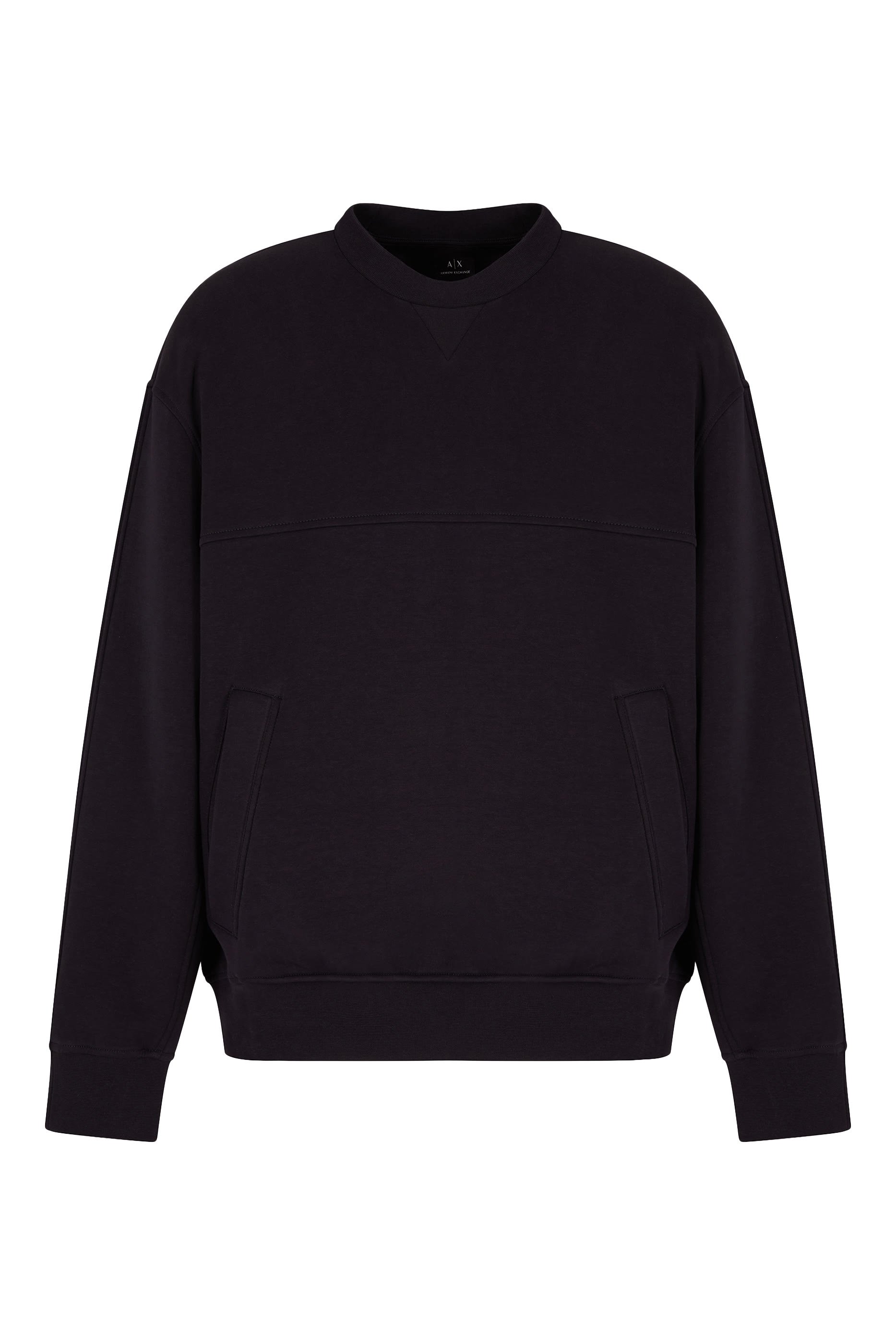 Bonded Cotton Crewneck Sweatshirt