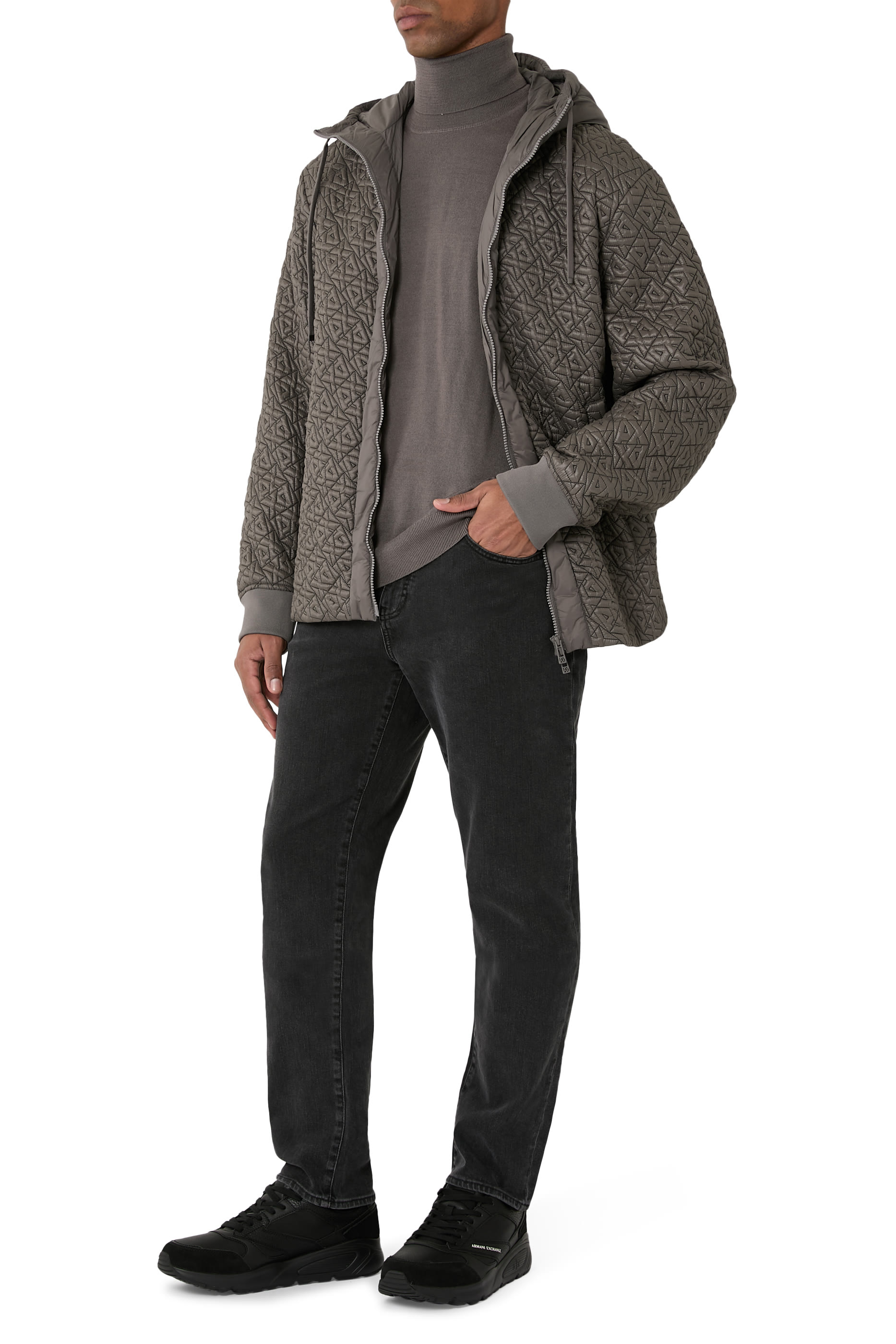 Sneakers with Contrasting Inserts