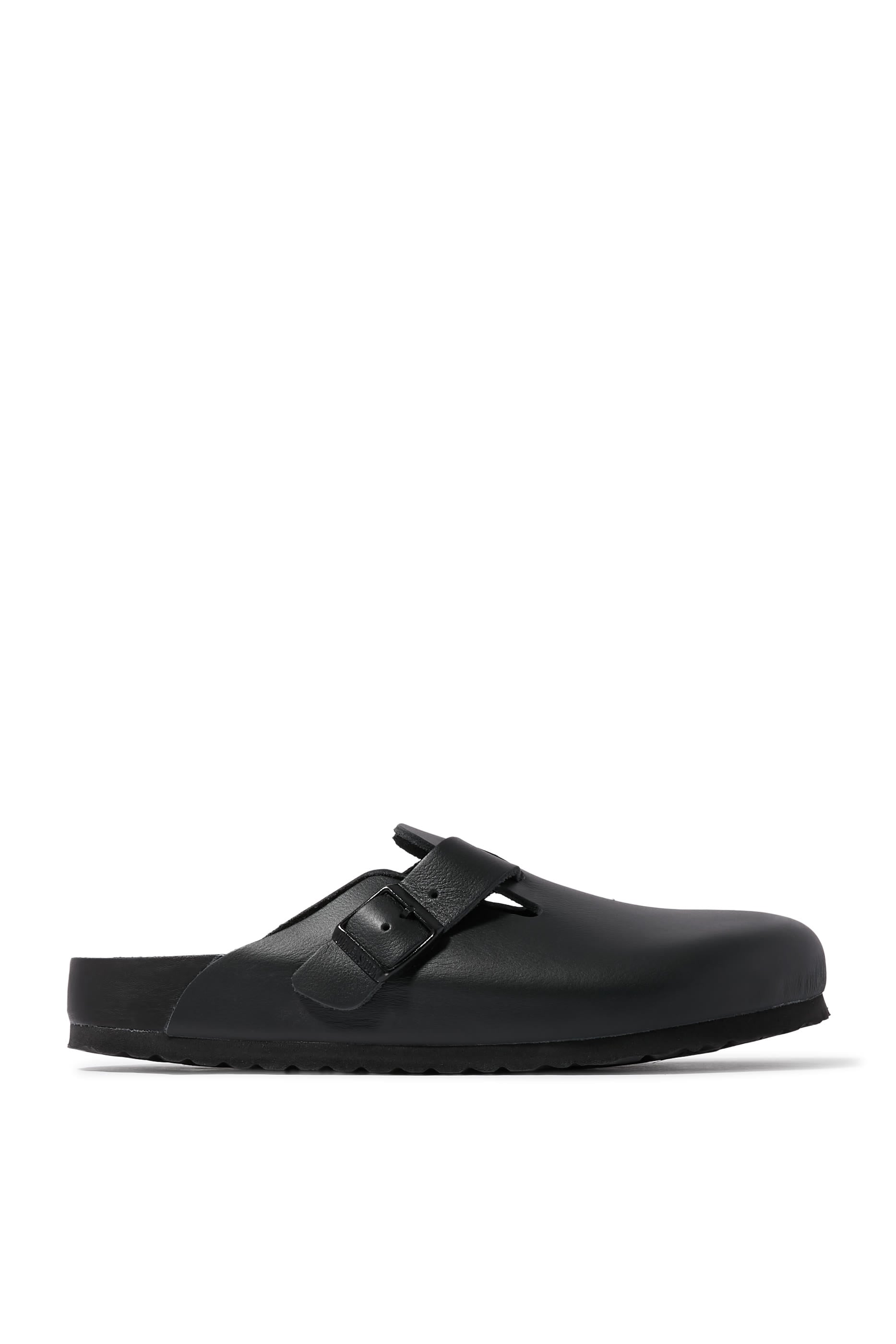 Boston Natural Leather Clogs 