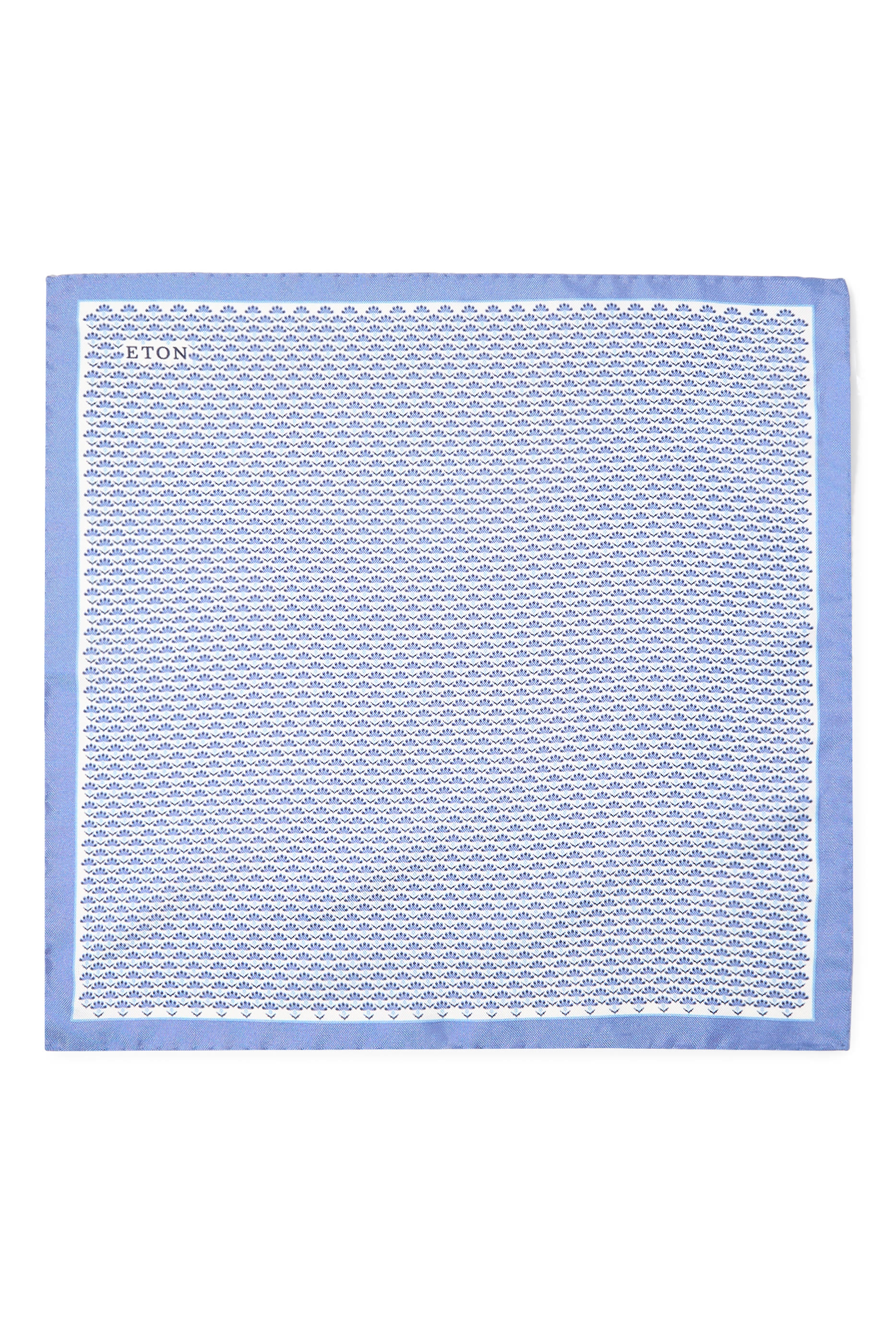 Floral Oxford Silk Pocket Square