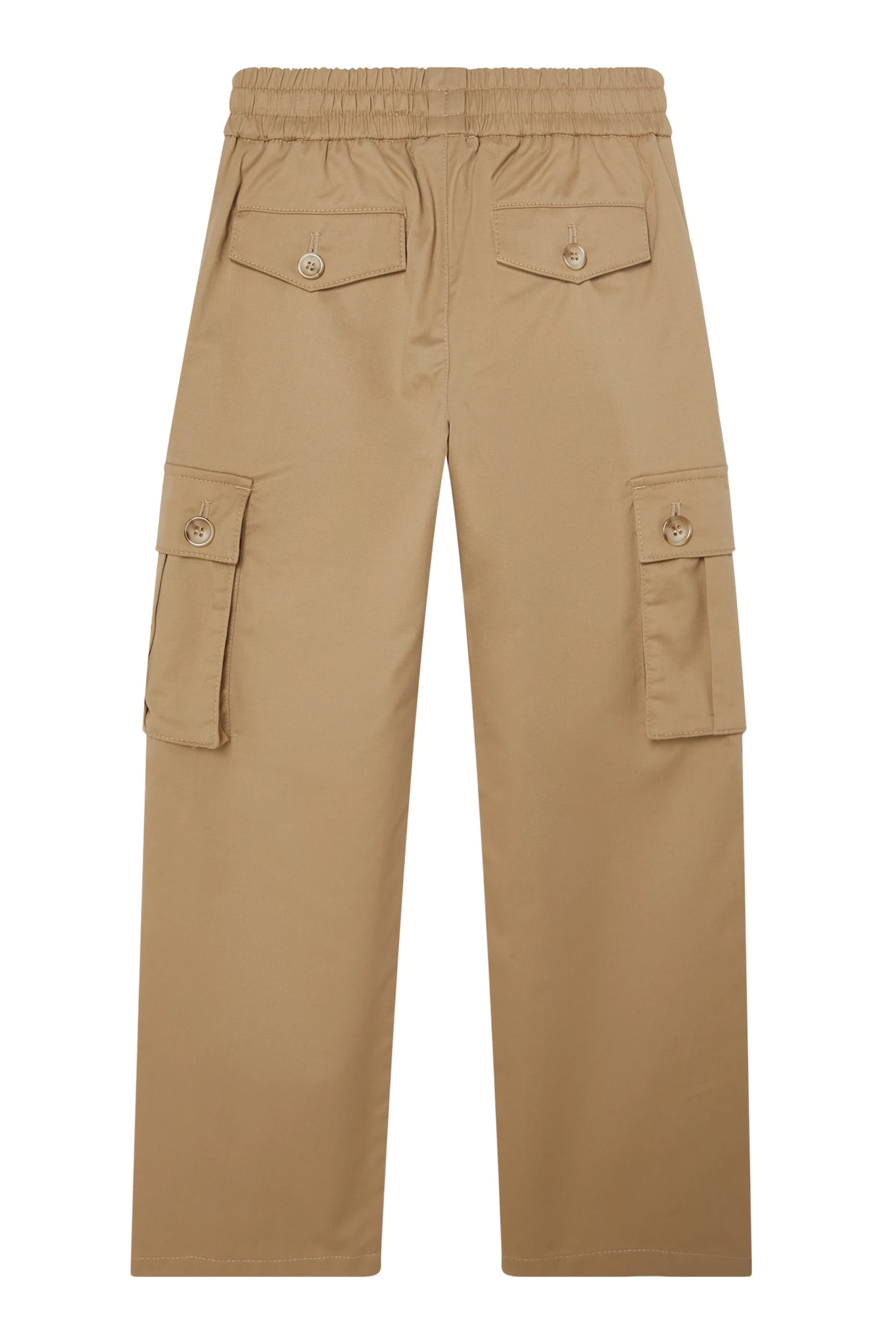 Kids Logo Embroidered Cargo Pants