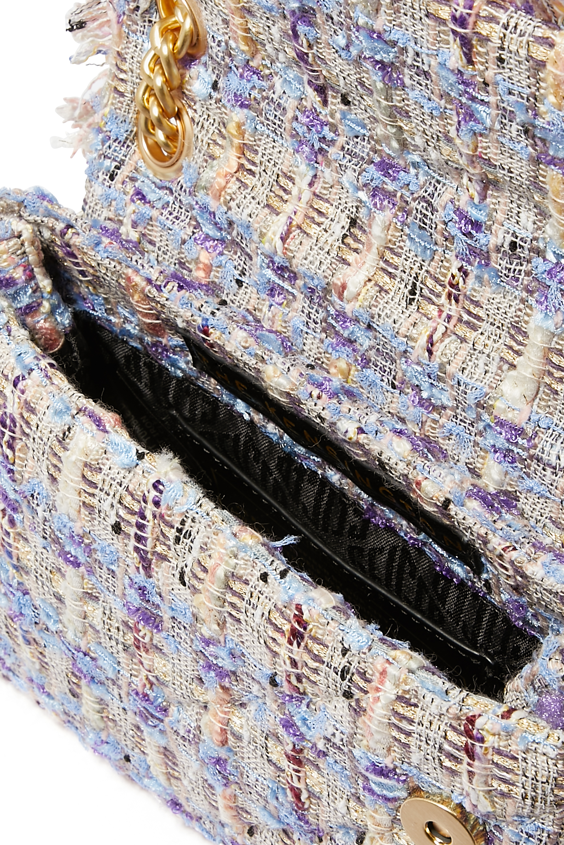 Tweed Mini Kensington Bag