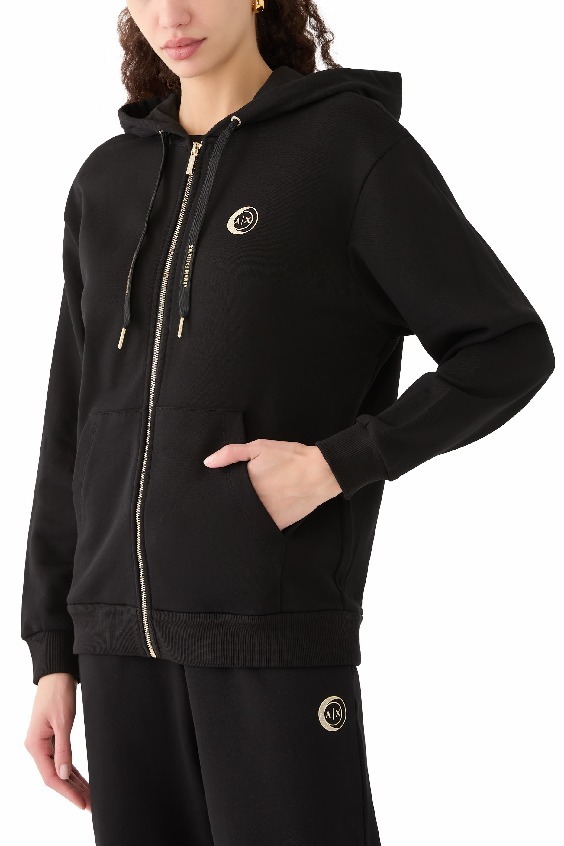Logo Zip-Through Hoodie
