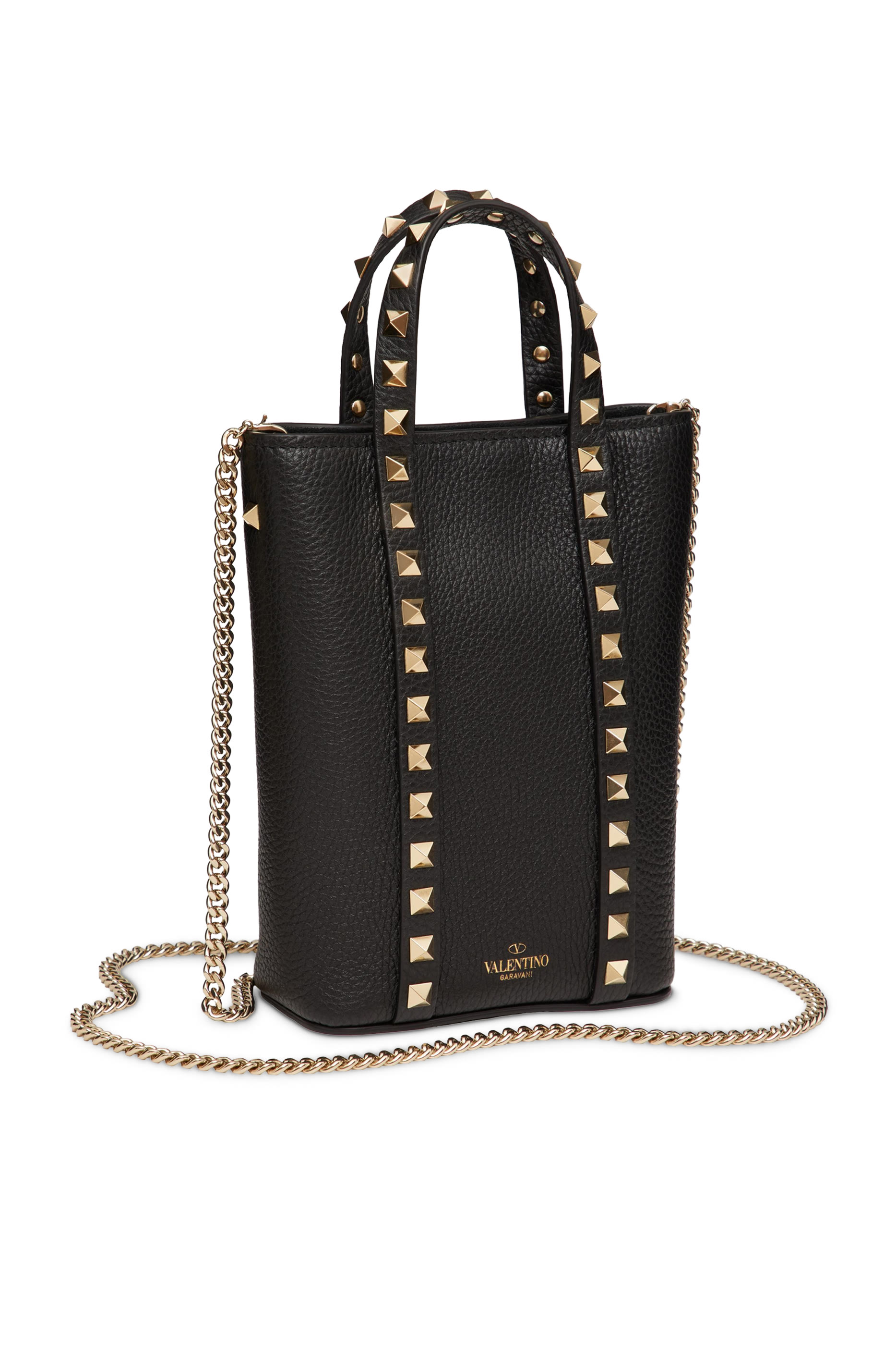 Valentino Garavani Rockstud Pouch with Chain