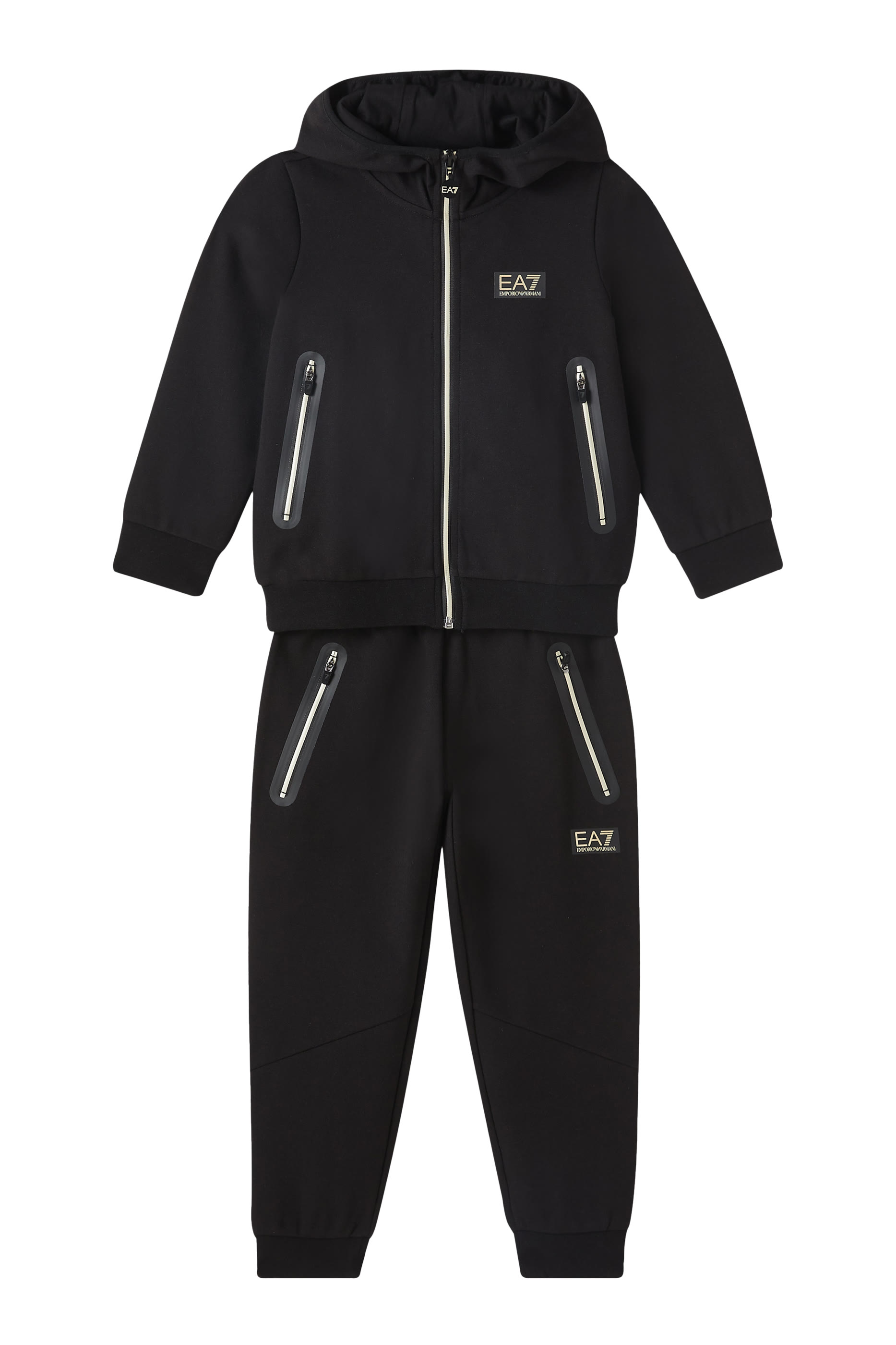 Kids EA7 Logo Sweatpants