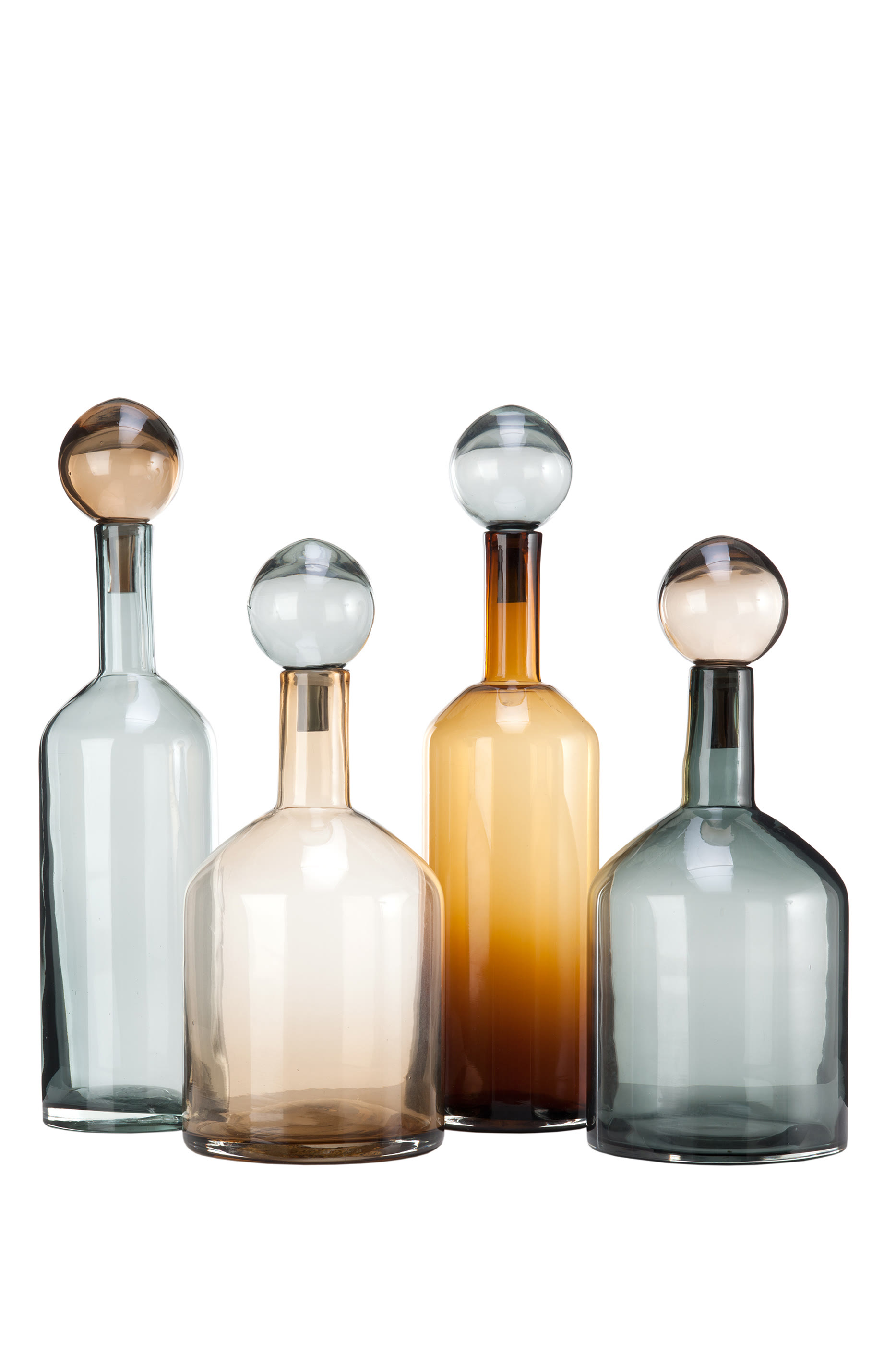 Chic Bubble Bottles Large, Set of 4