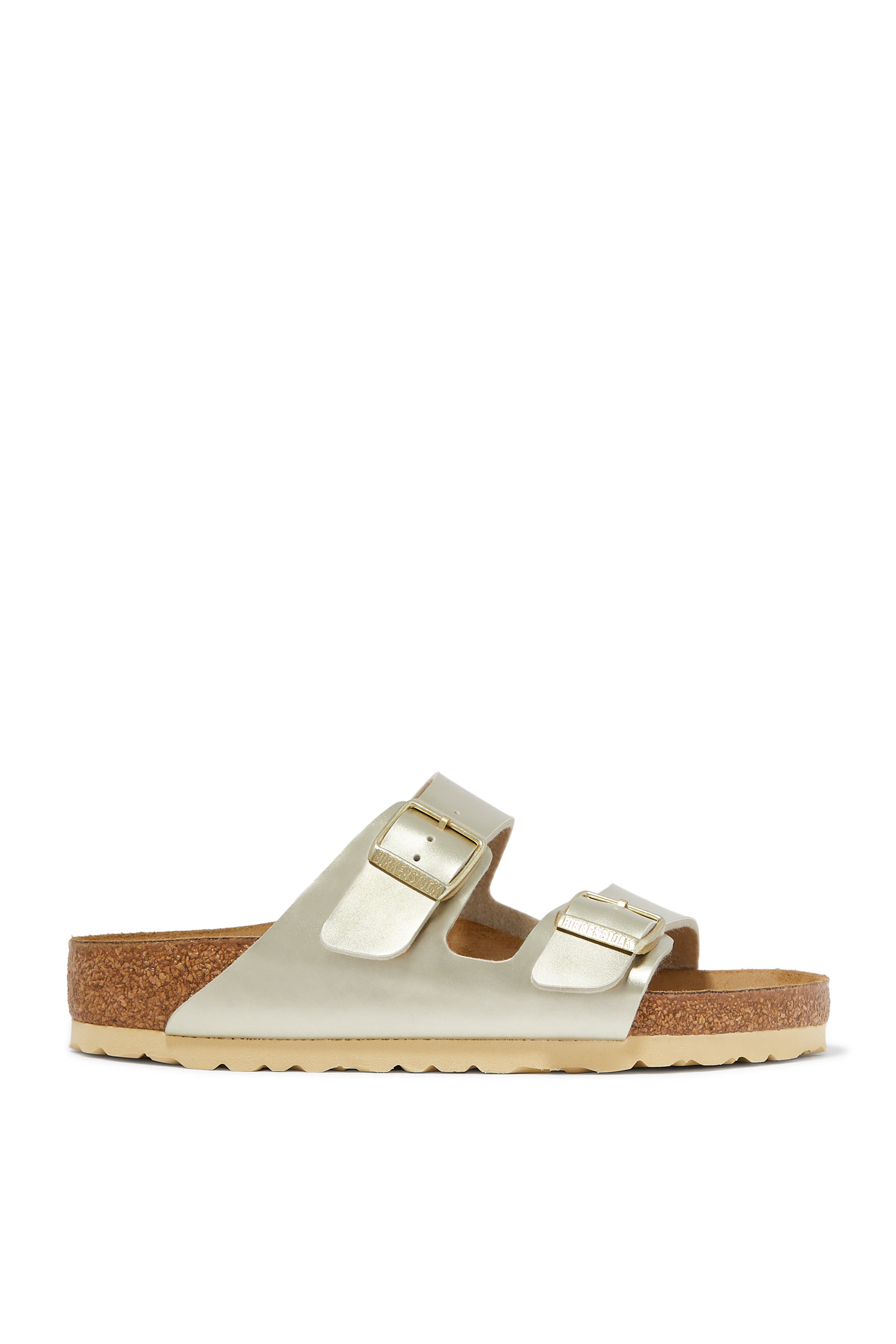 Kids Metallic Arizona Sandals