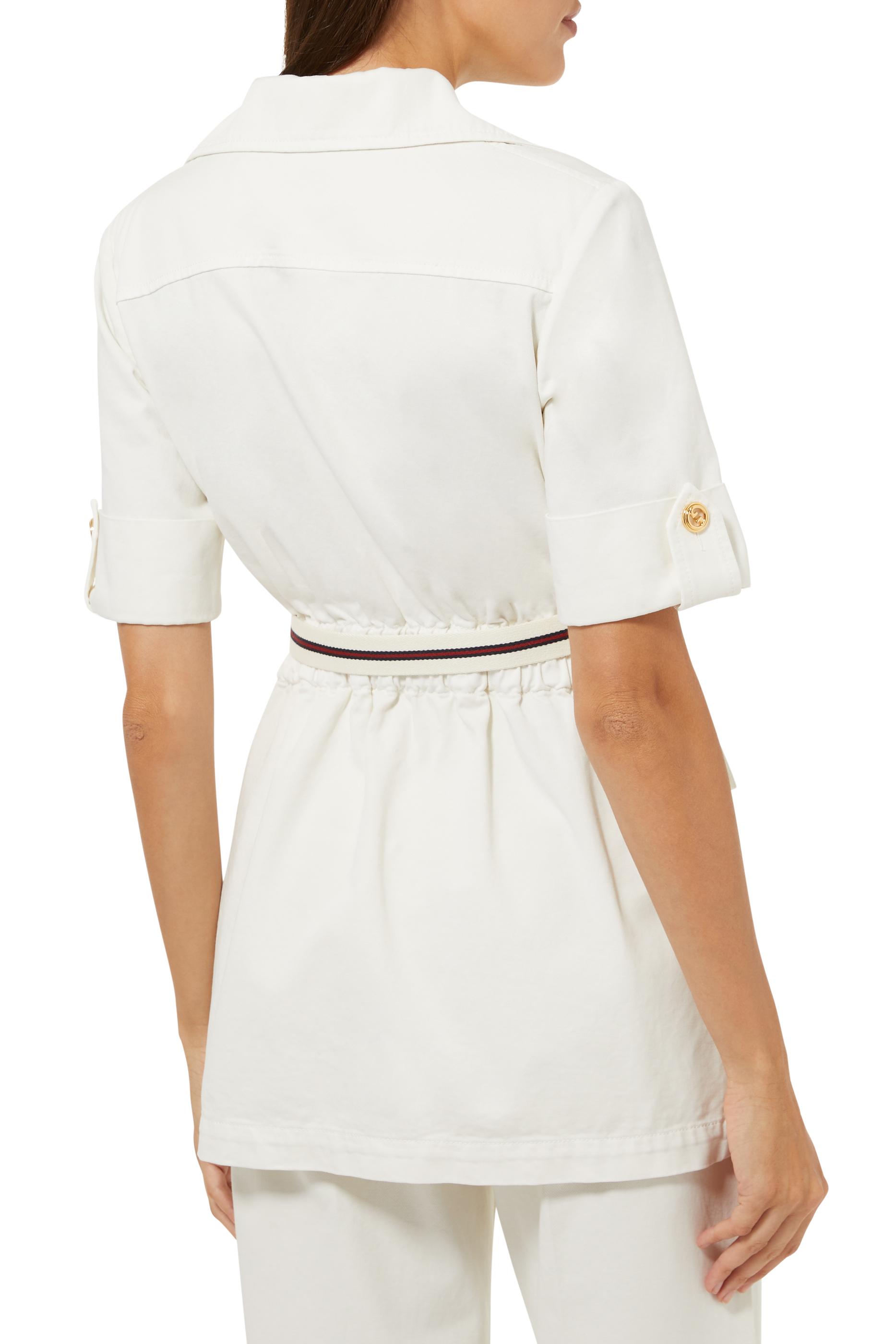 Eco Washed Organic Cotton Jacket