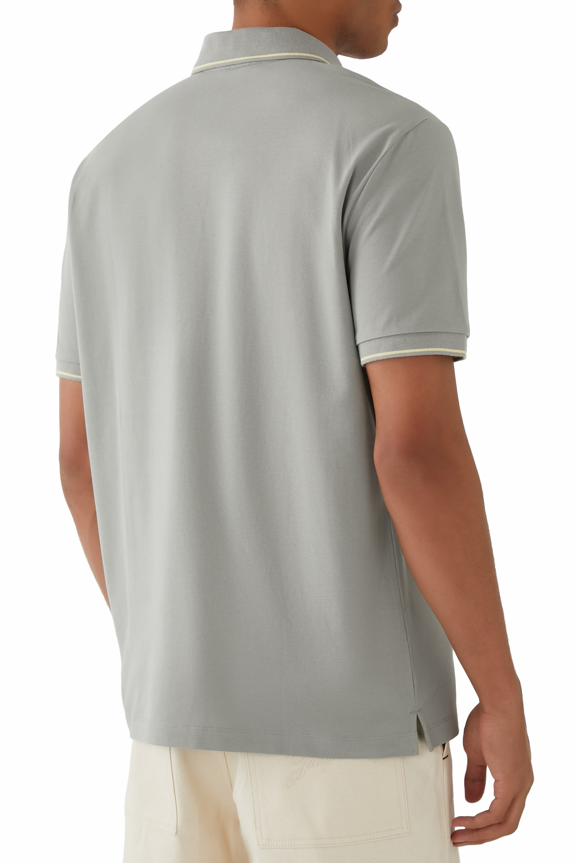 Regular Fit Mercerised Cotton Polo