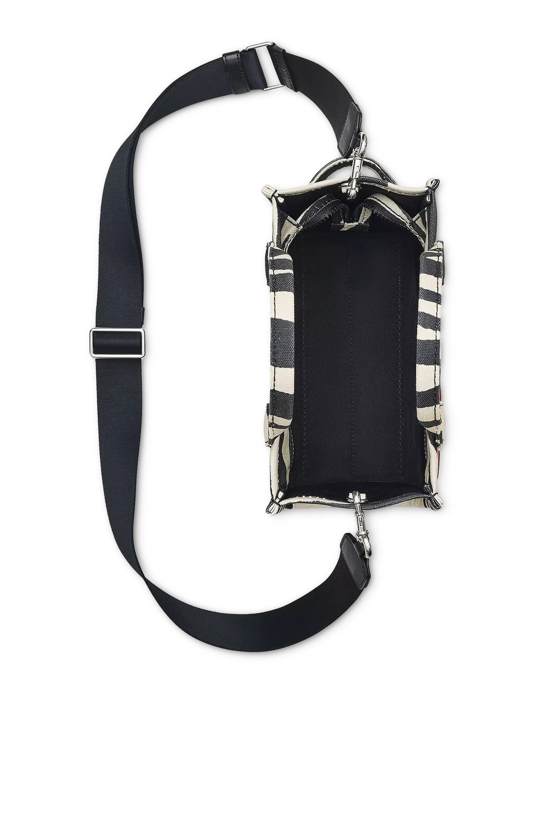 The Zebra Canvas Small Tote Bag