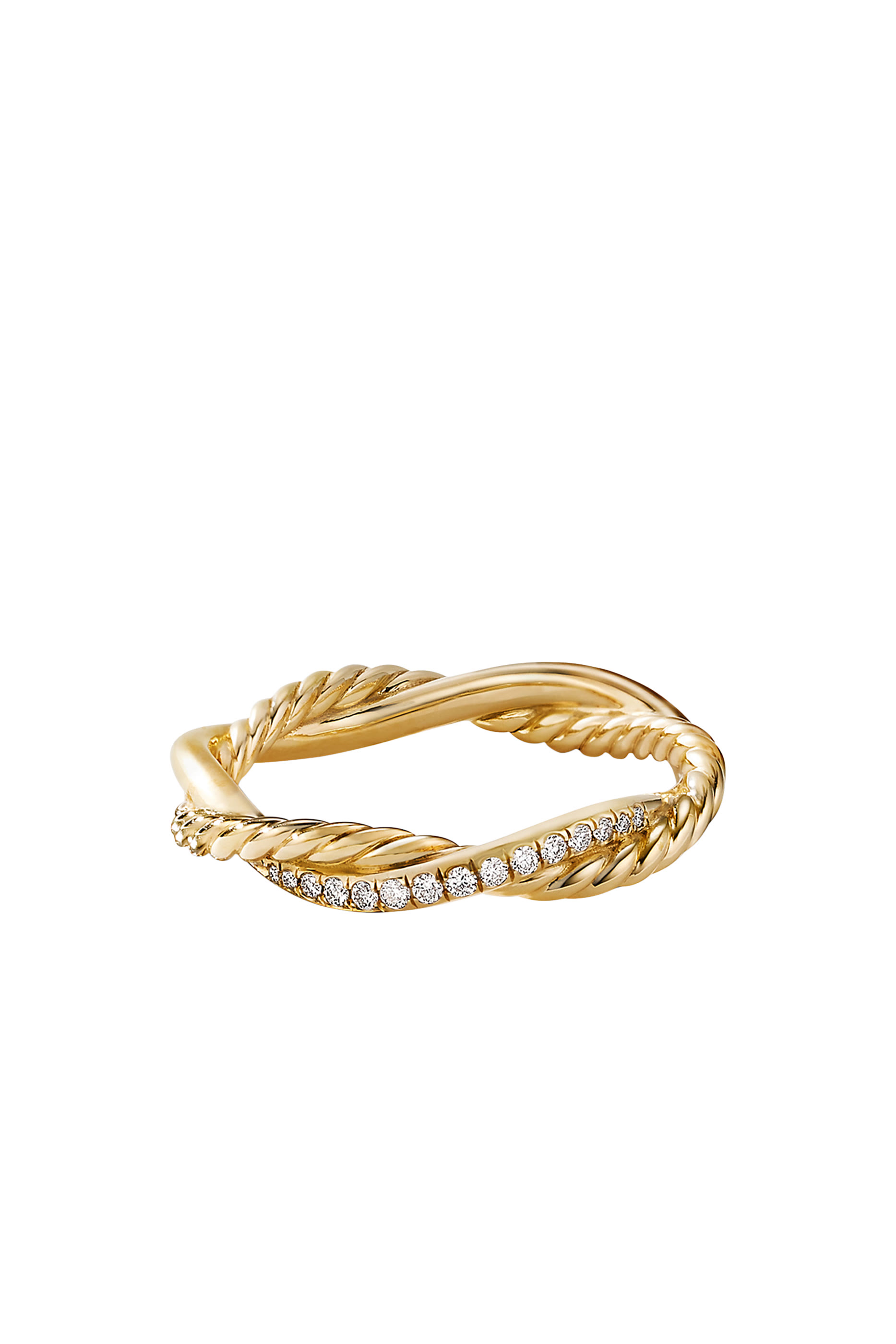 Petite Infinity Twisted Ring