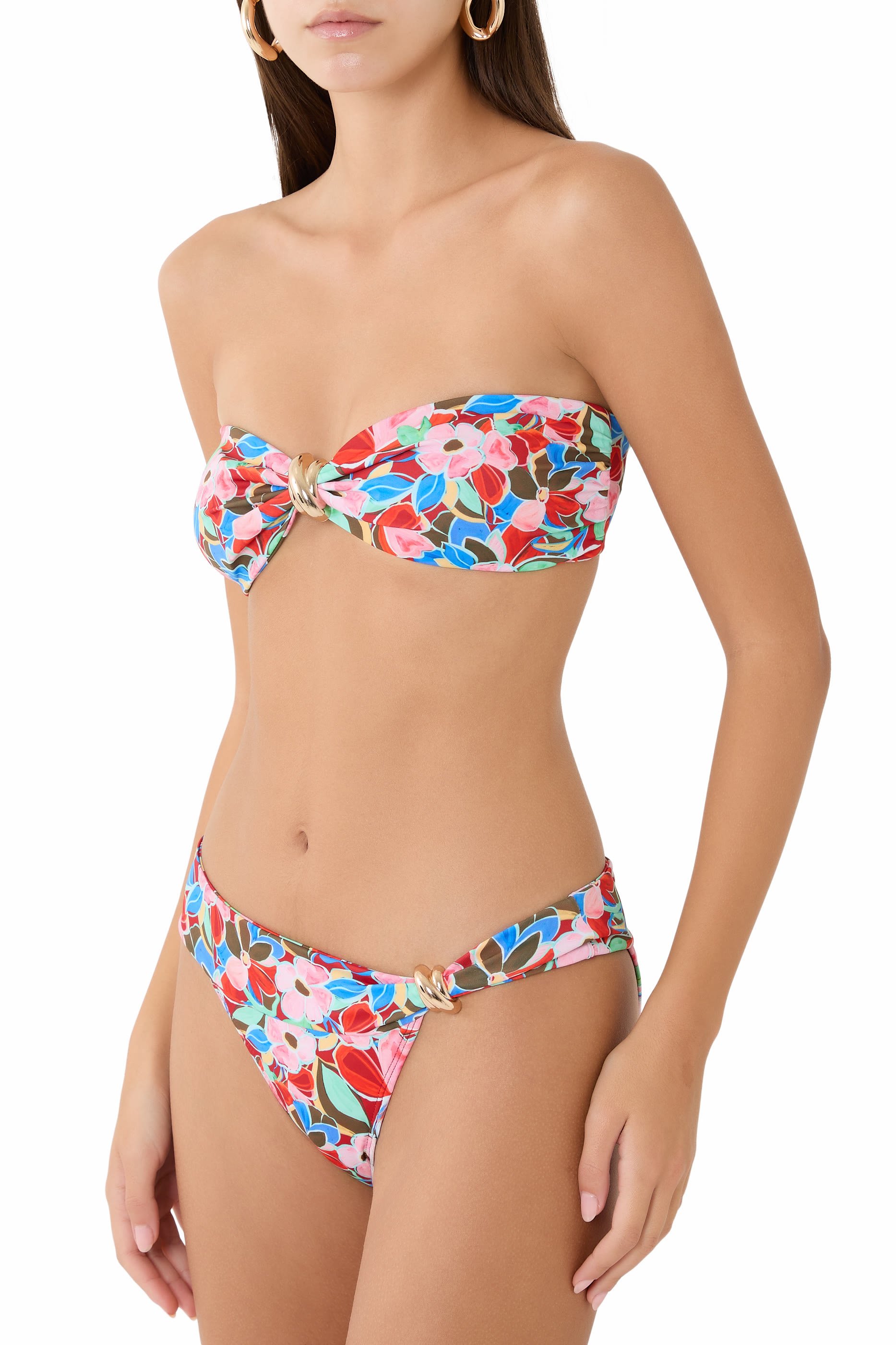  Formentera Printed Bikini Top