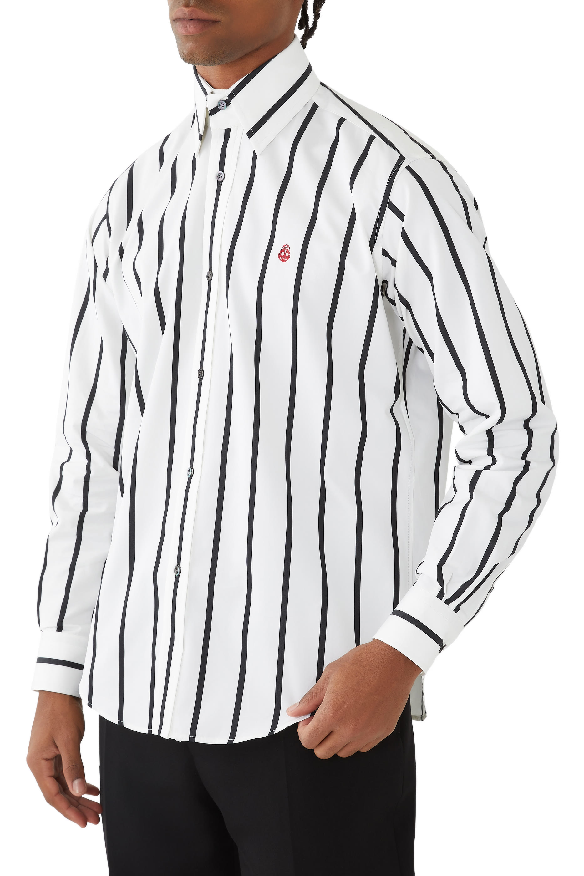 Skull Striped Shirt