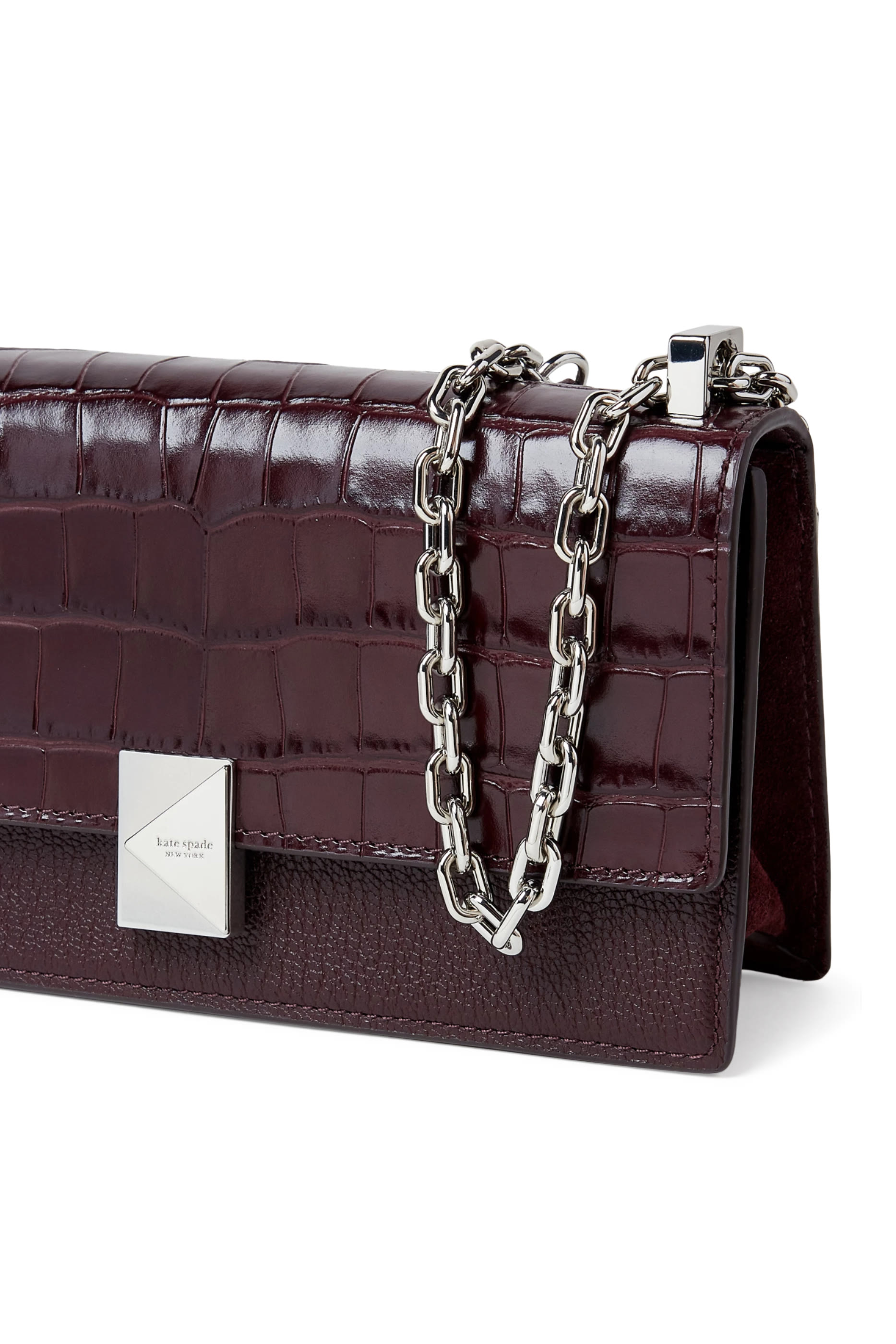Deco Croc Embossed Mini Crossbody Bag 