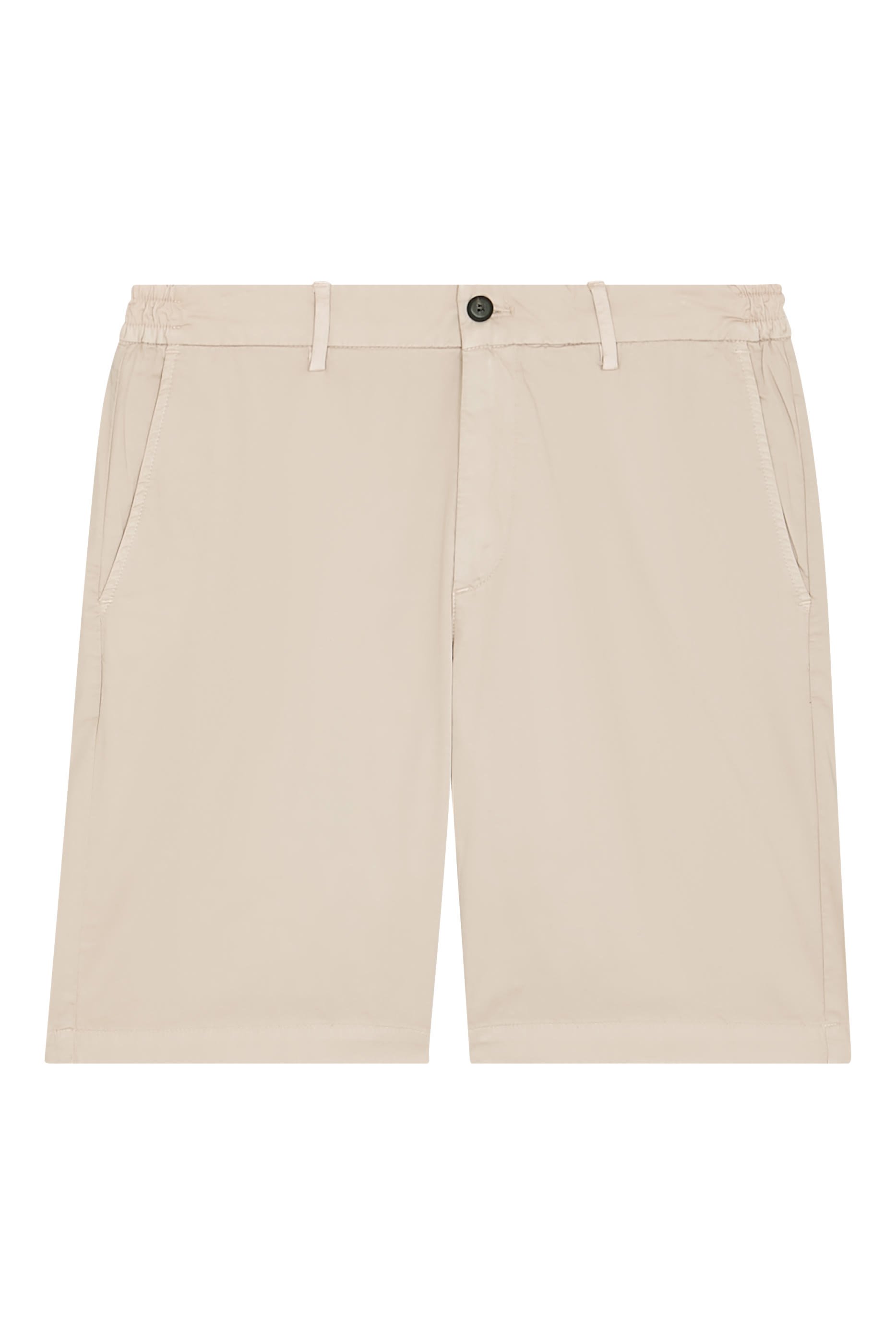 Drawstring Waist Chino Bermuda Shorts